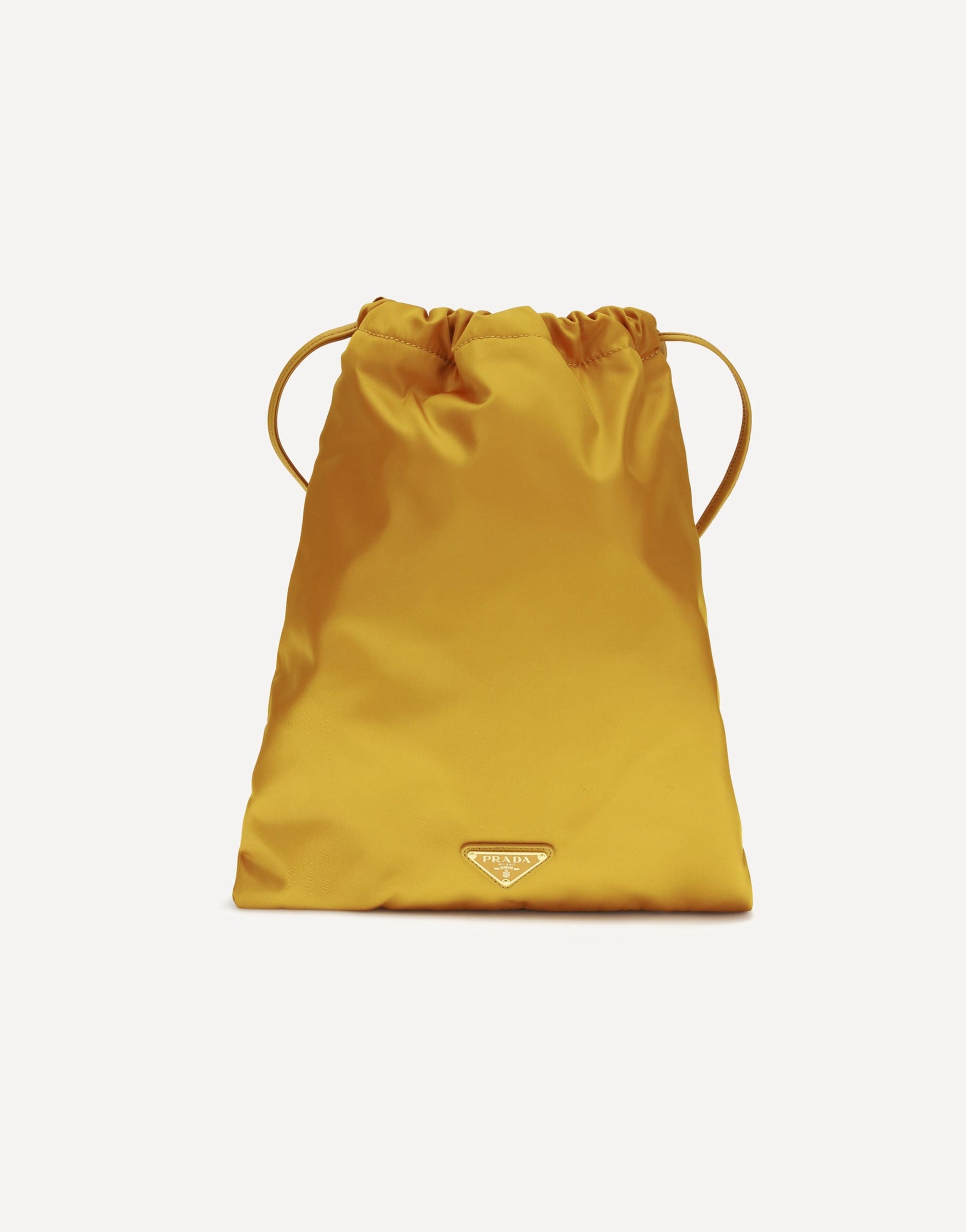 Prada Re-Nylon Triangle Logo Pouch