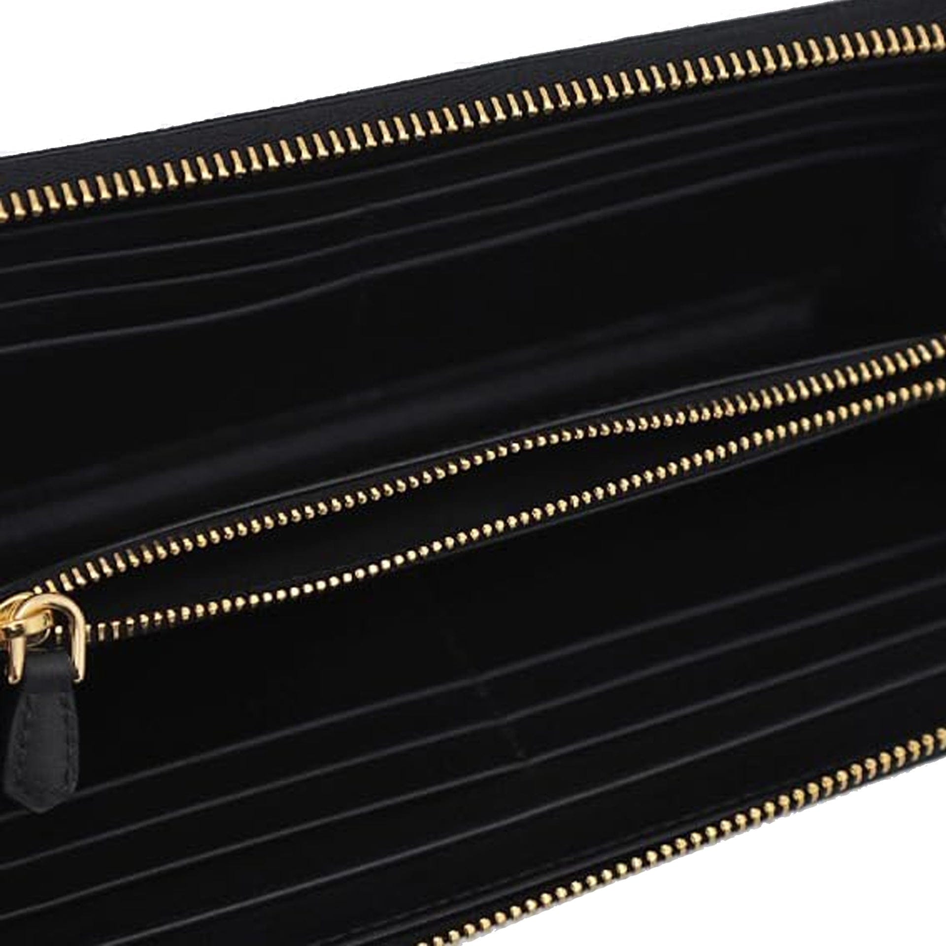 Prada Saffiano Leather Zip Wallet