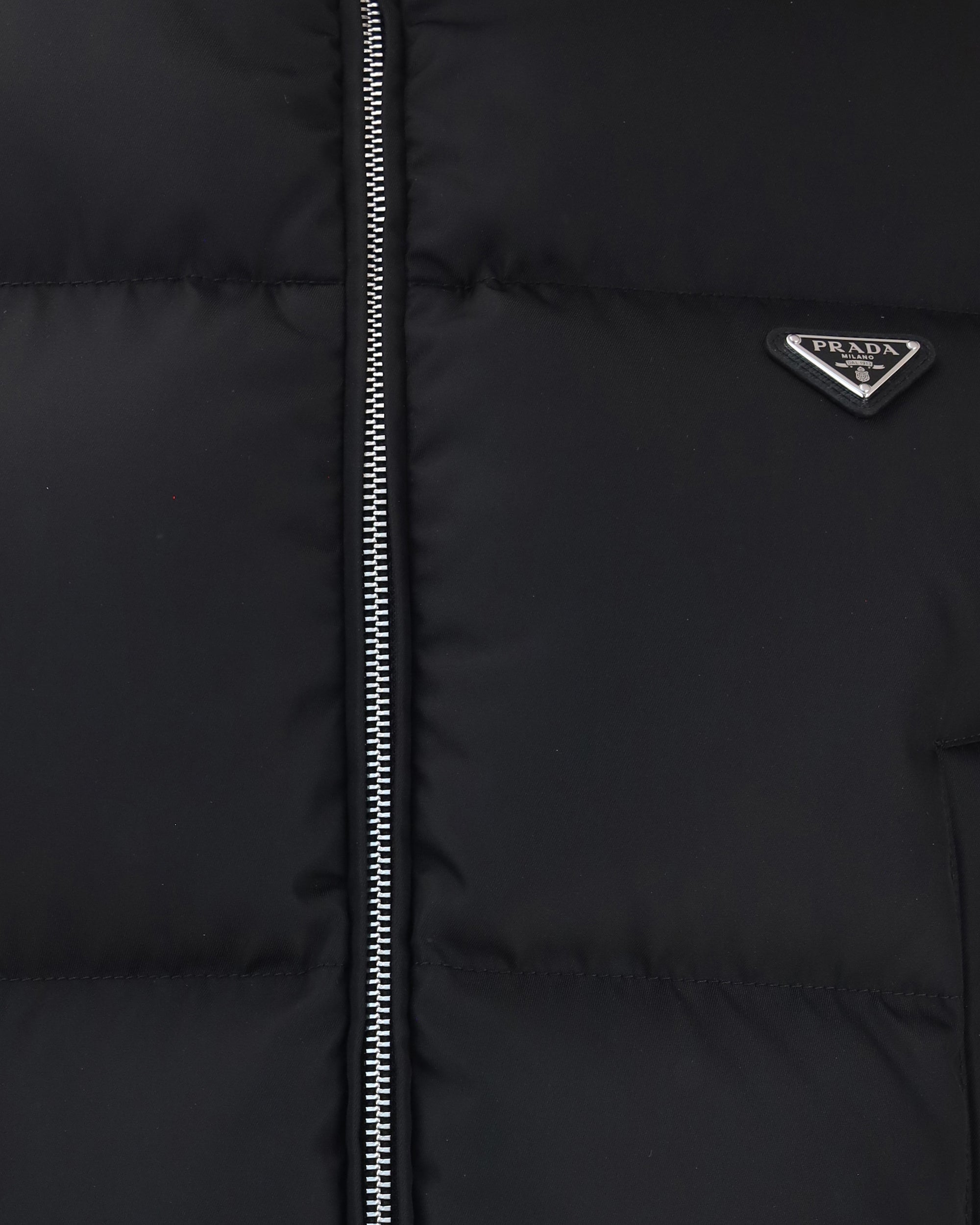 Prada Short Re-Nylon Down Jacket