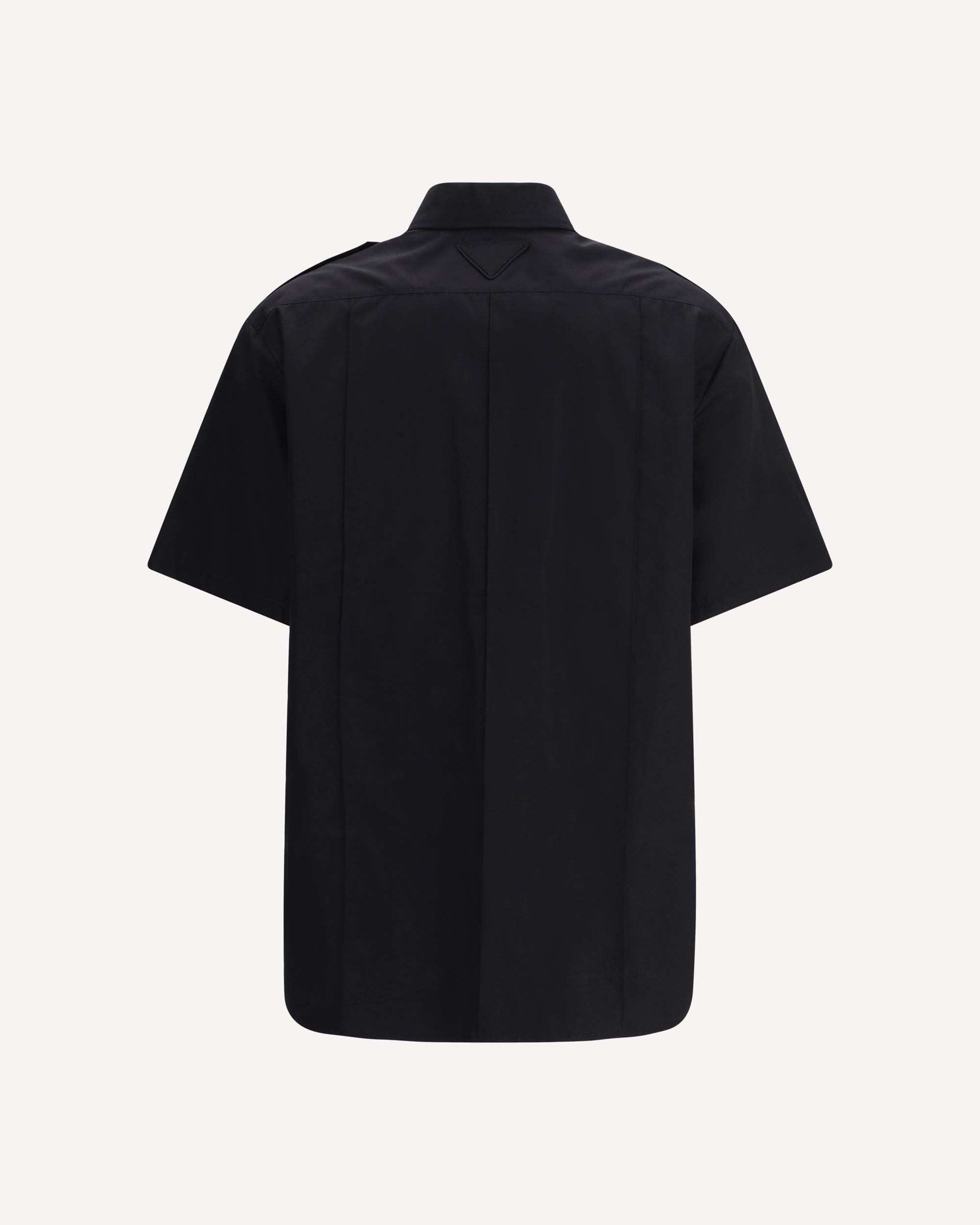 Prada Short-Sleeve Poplin Shirt - alternate view