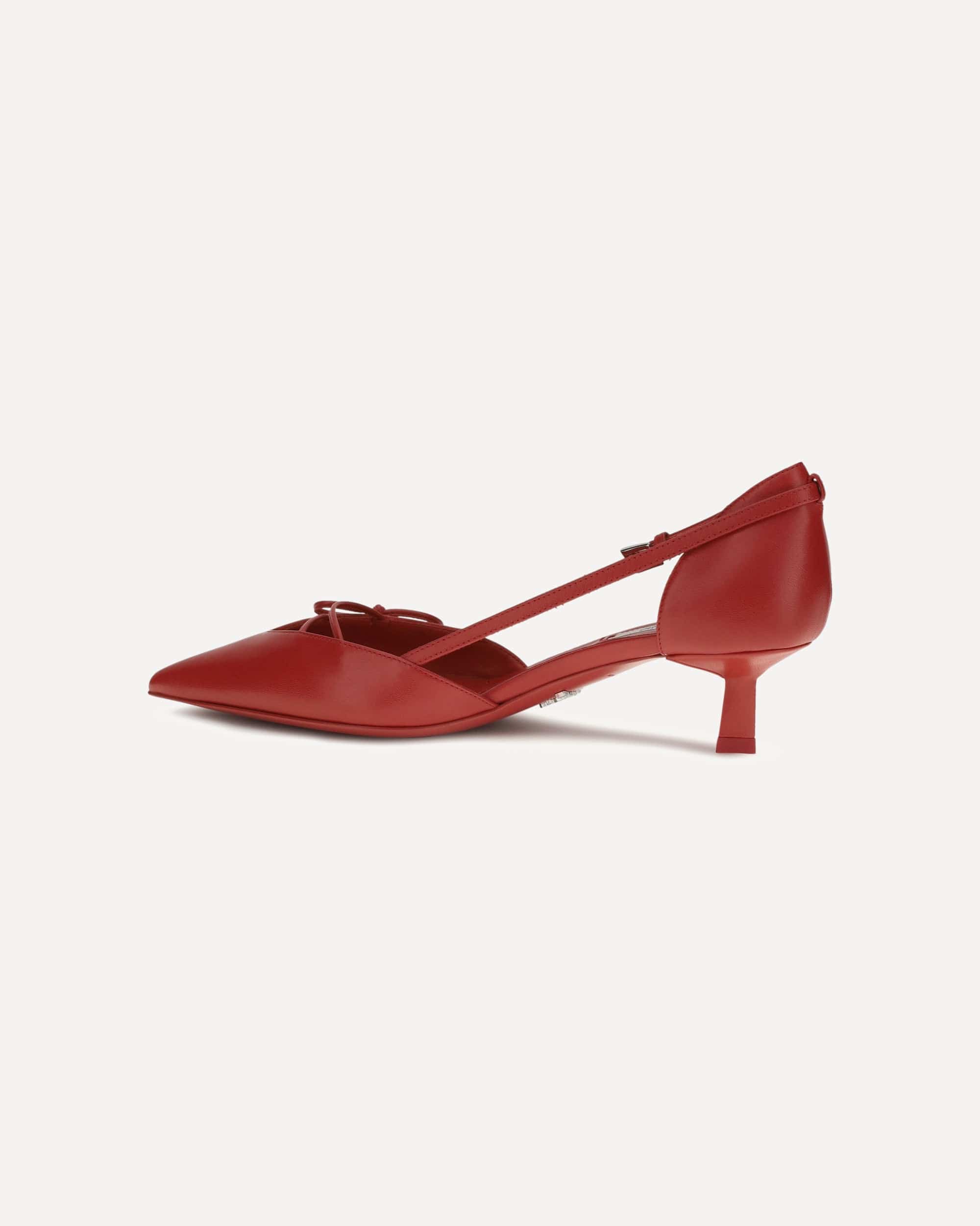 Prada Side-Cut Leather Pumps