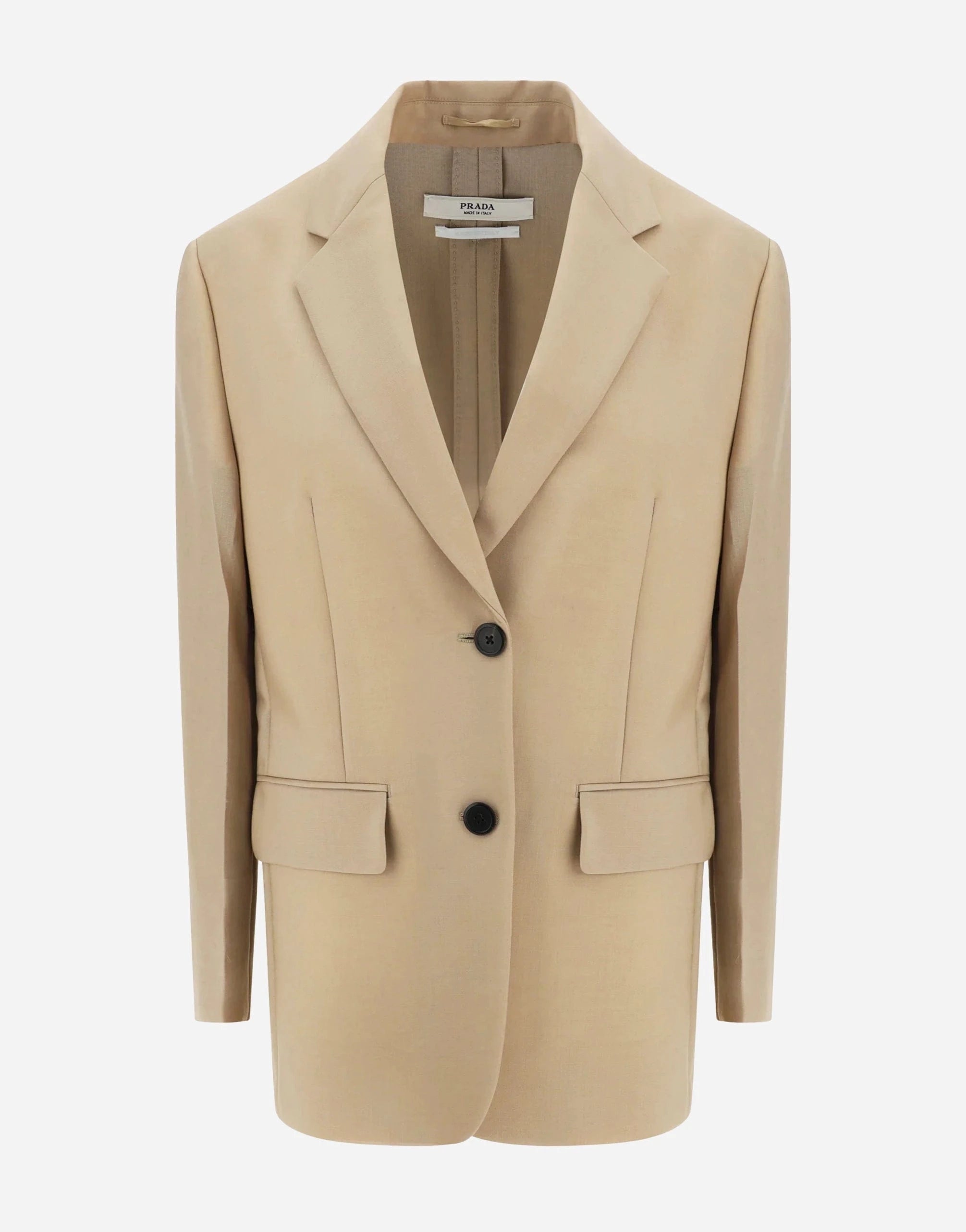 Prada Single-Breasted Blazer Jacket