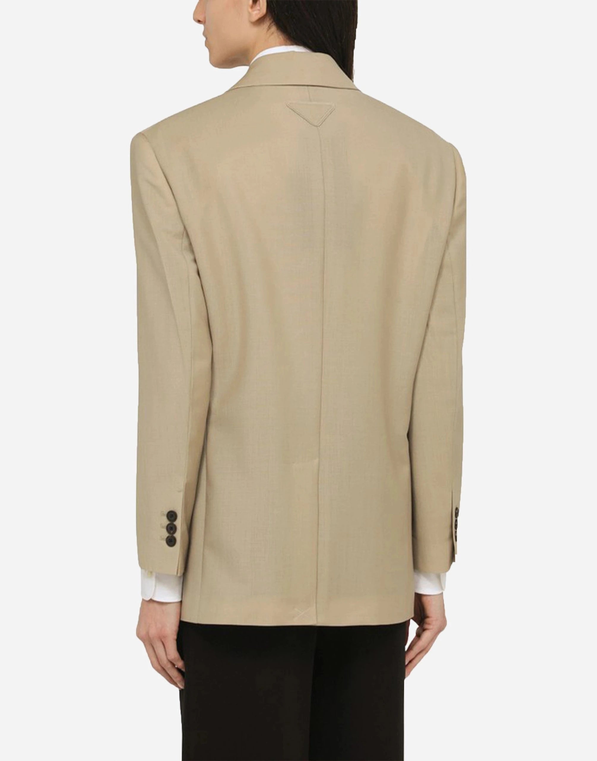 Prada Single-Breasted Blazer Jacket
