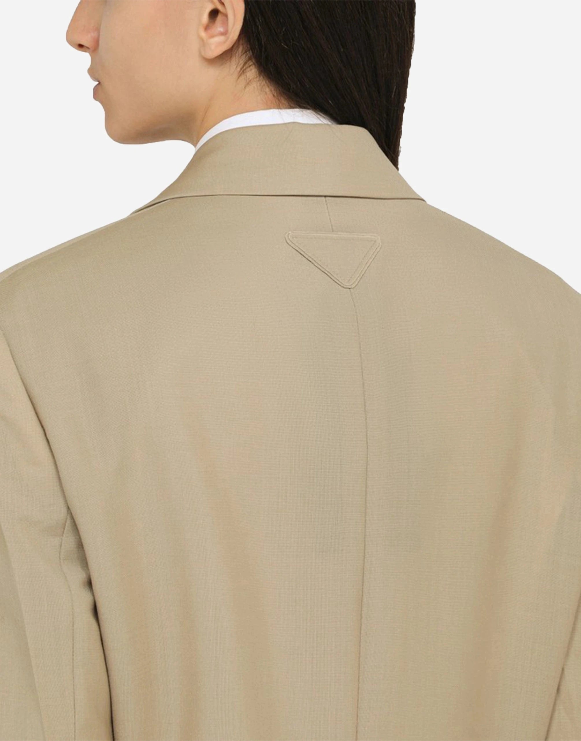 Prada Single-Breasted Blazer Jacket