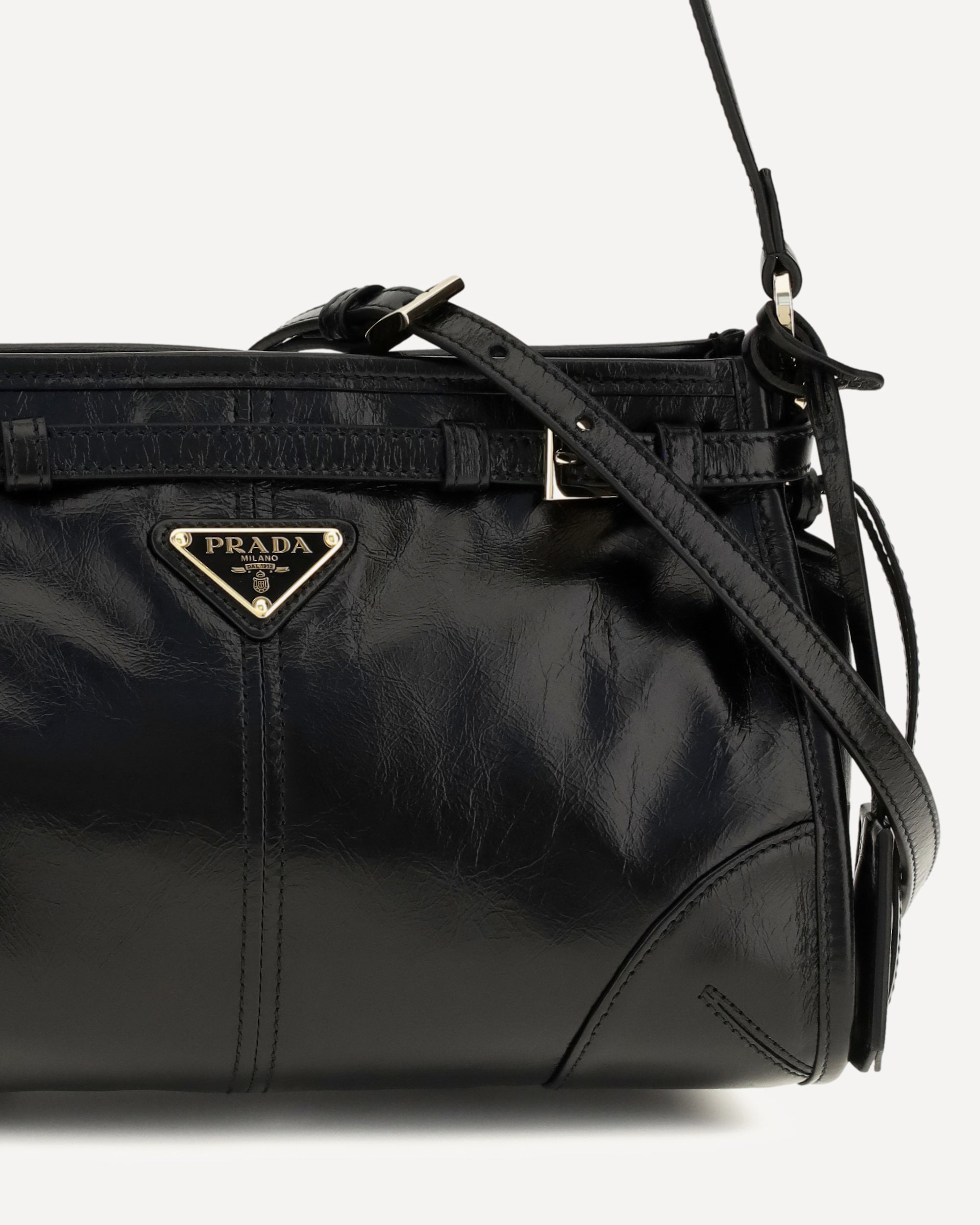 Bolso de mano pequeño Bonnie de Prada en piel