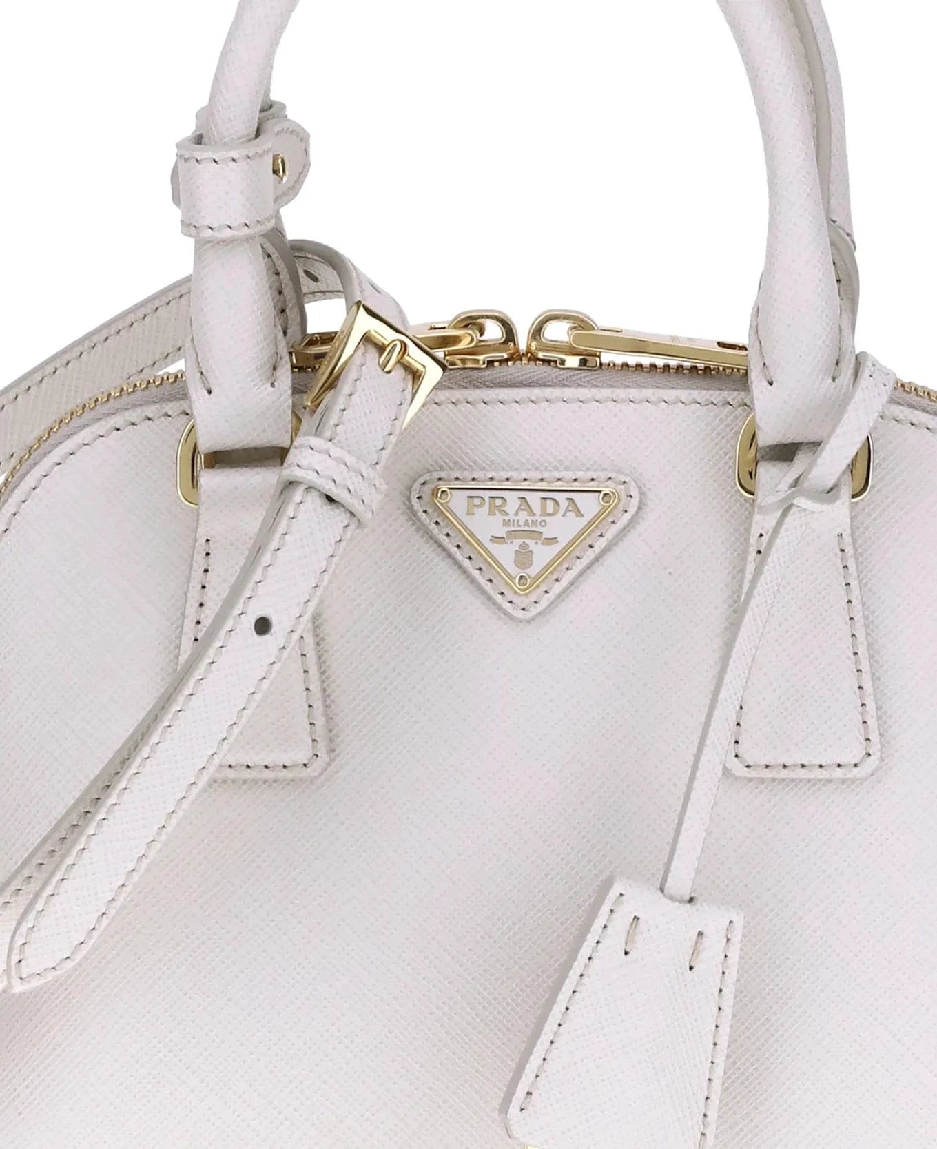 Prada Small Prada Saffiano Leather Bag