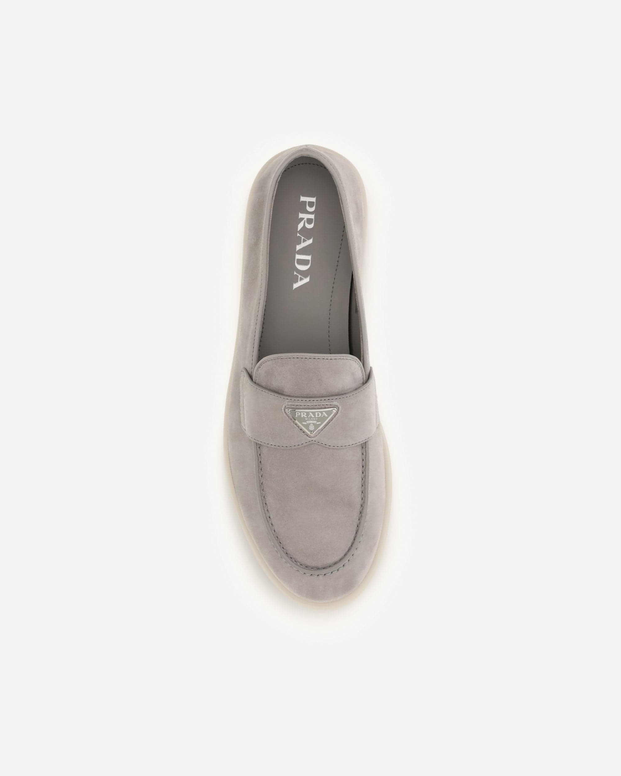 Prada Suede Loafers