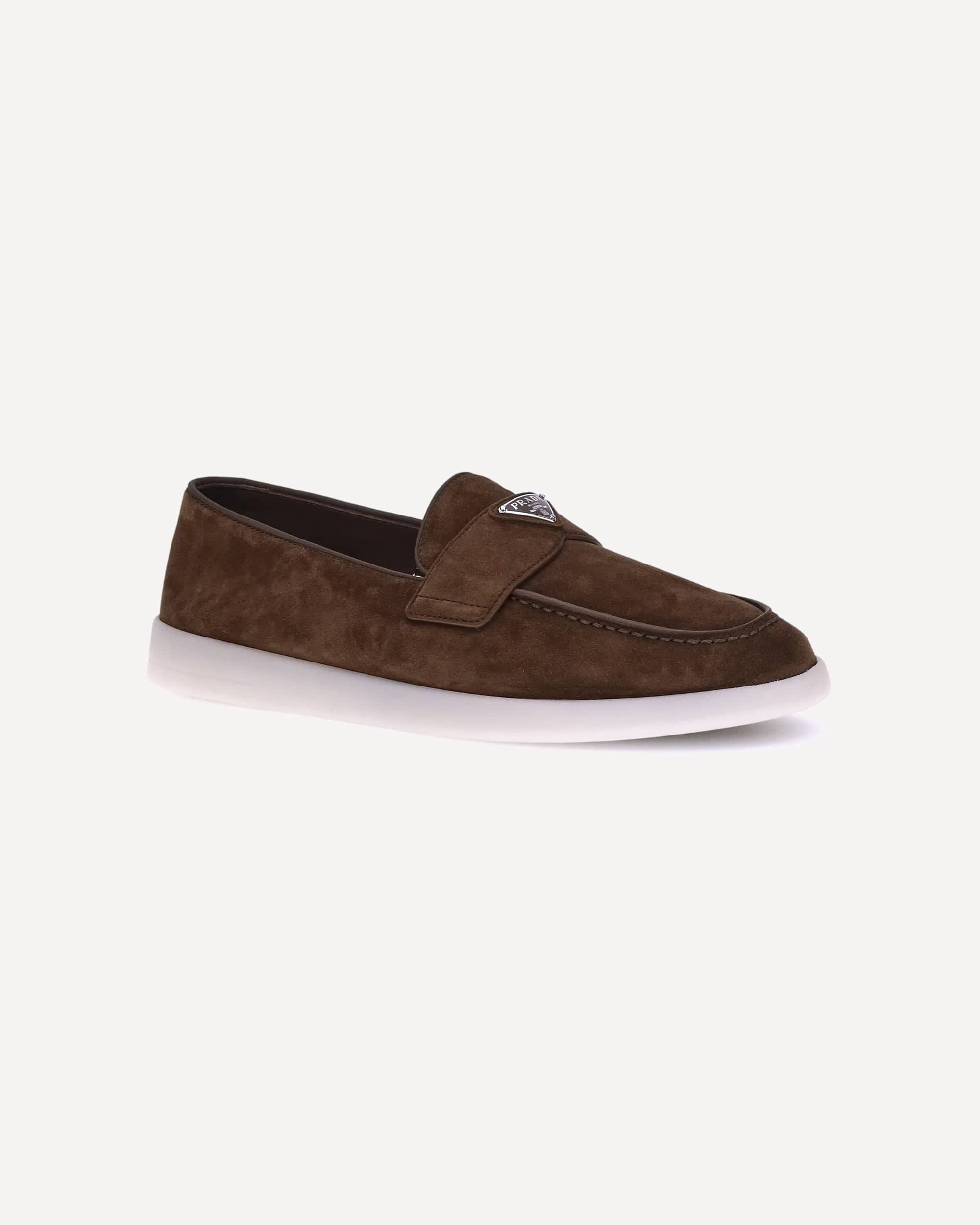 Prada Suede Loafers - alternate view