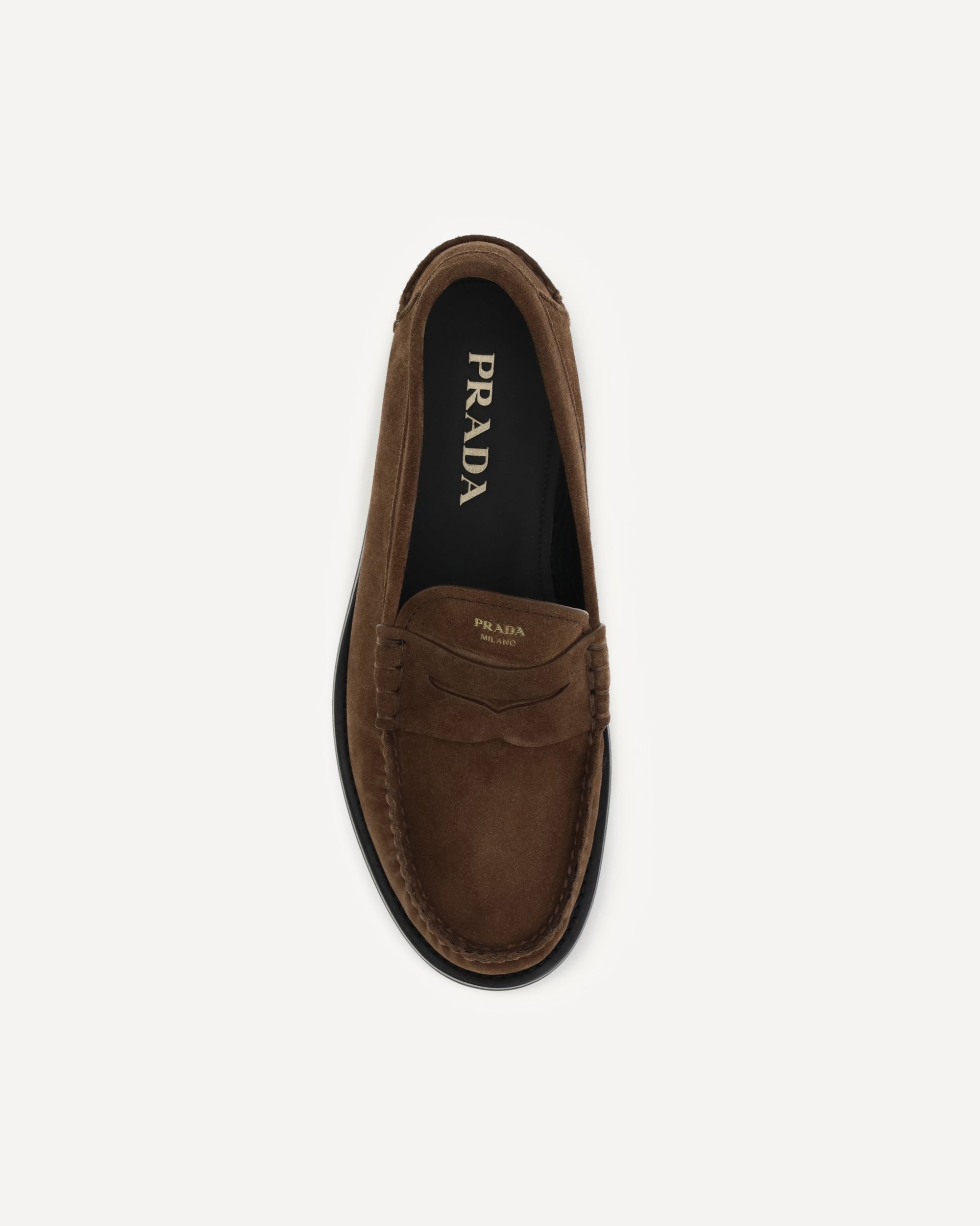 Prada Suede Loafers