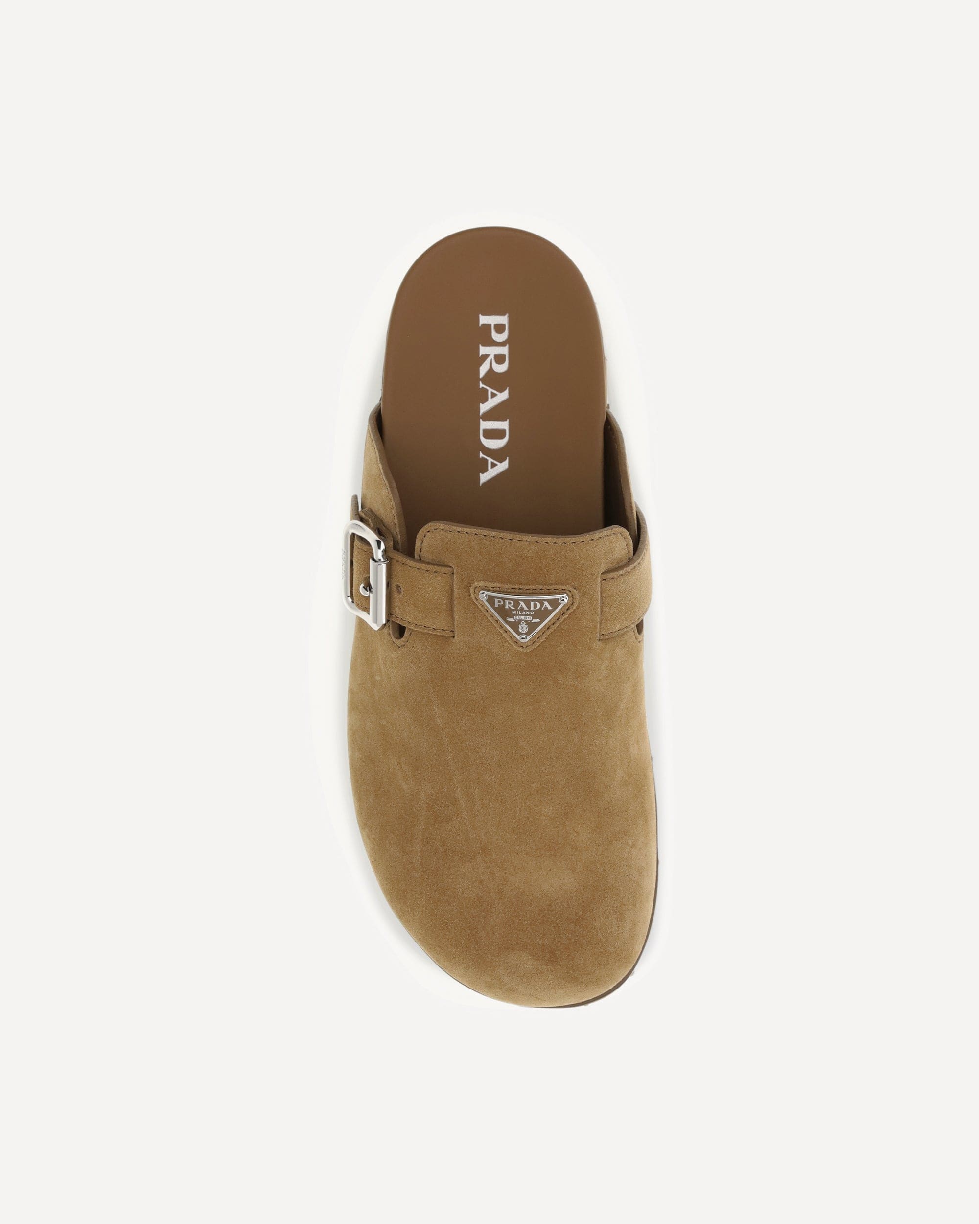 Prada Suede Mules