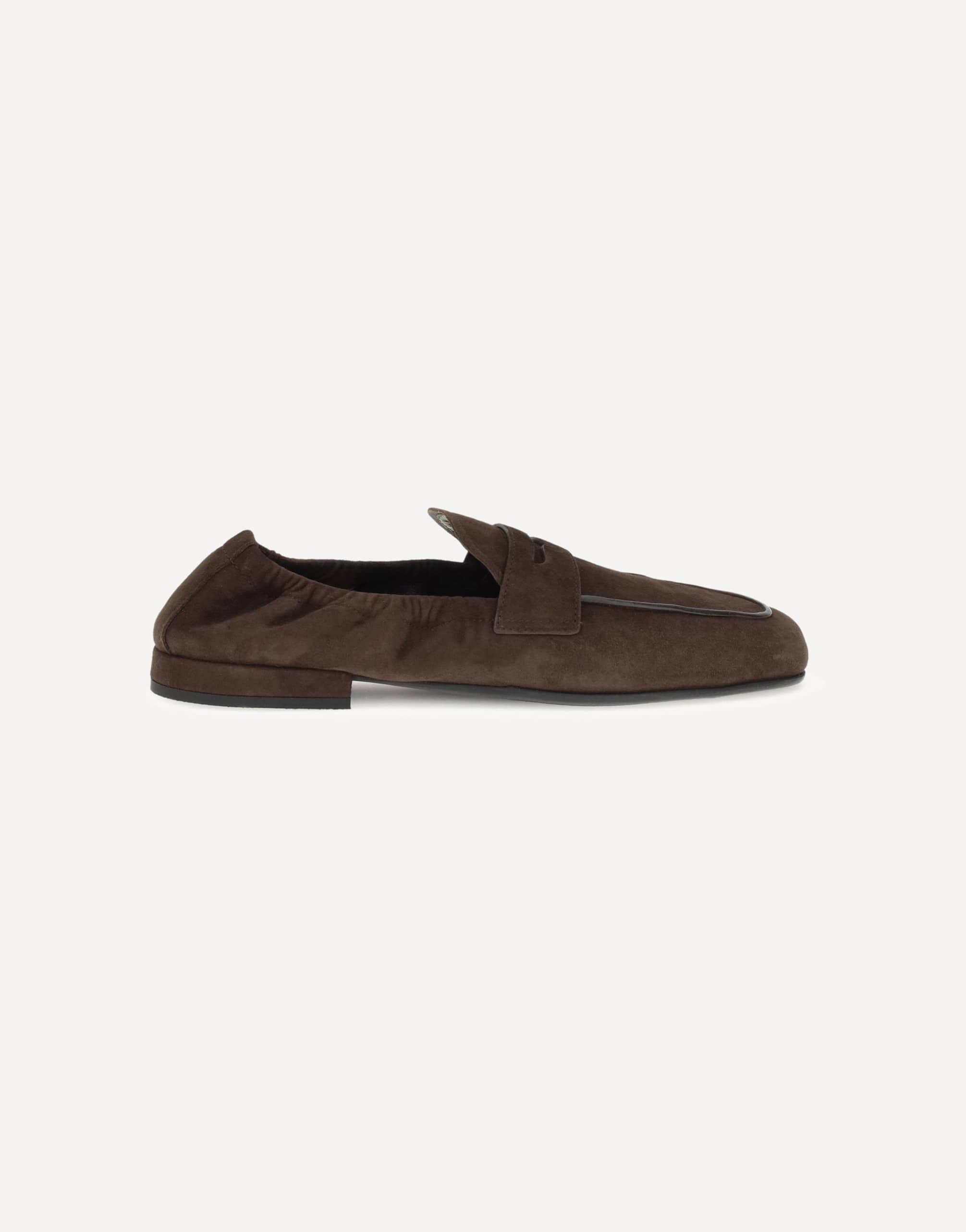 Prada Suede Shuffle Loafers