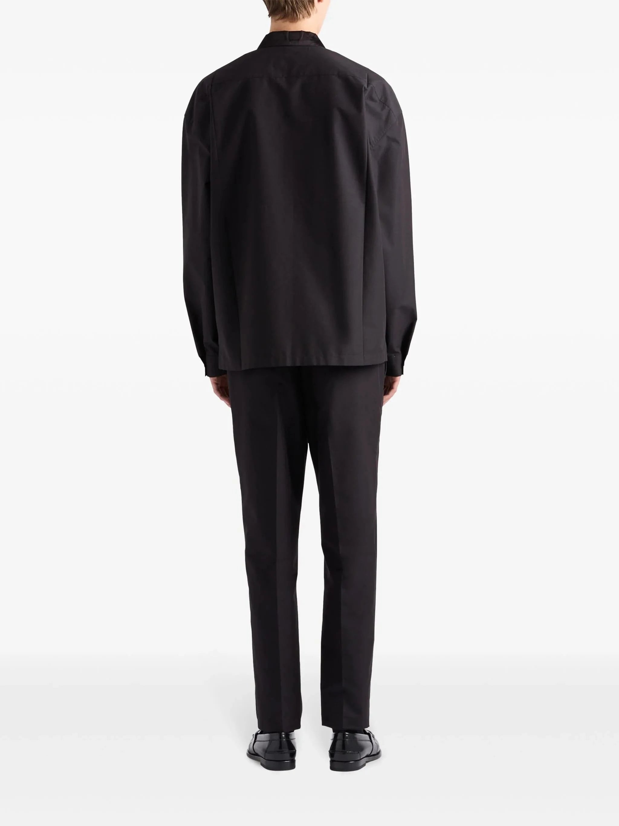 Prada Technical Cotton Logo Trousers