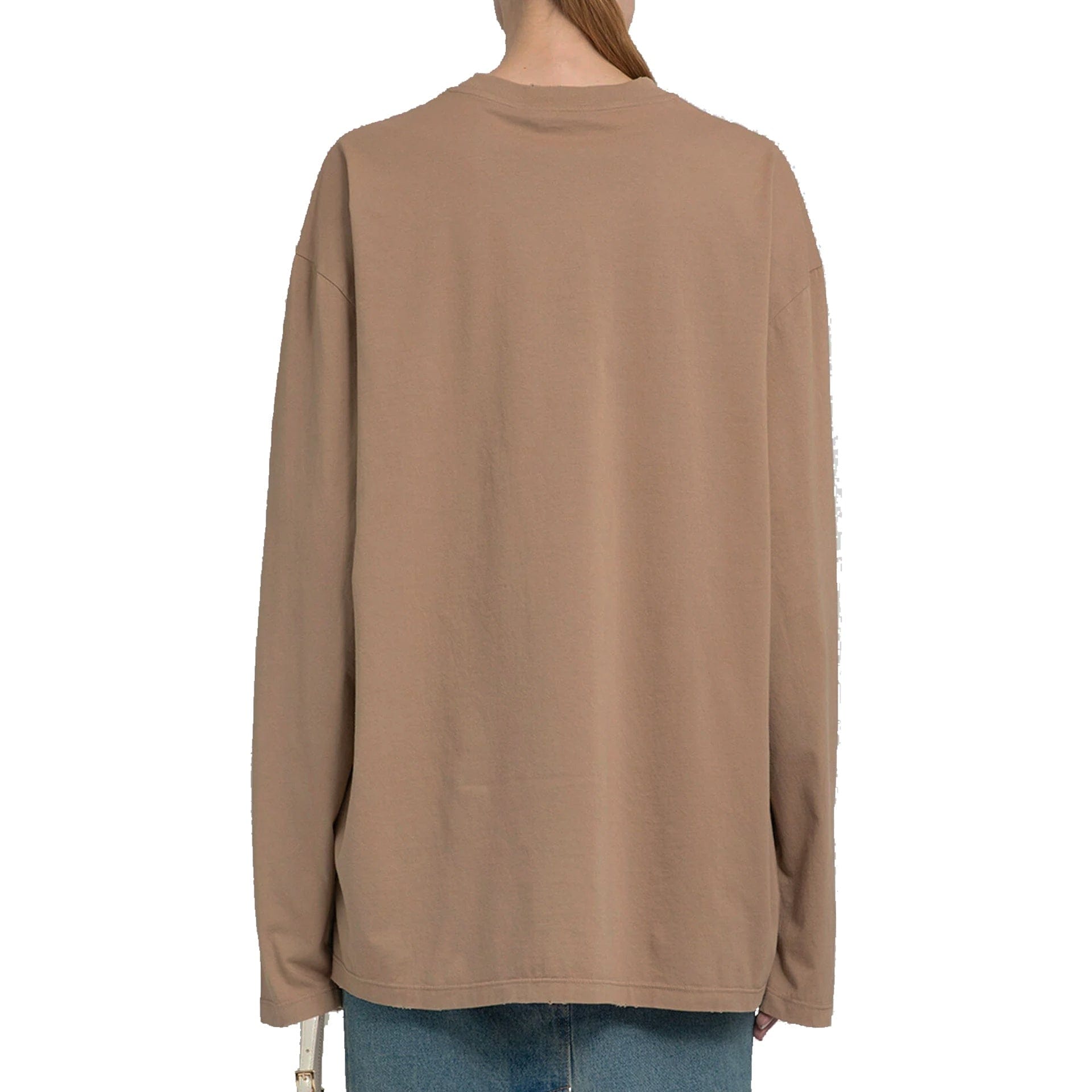 Prada Triangle Logo Long-Sleeve T-Shirt
