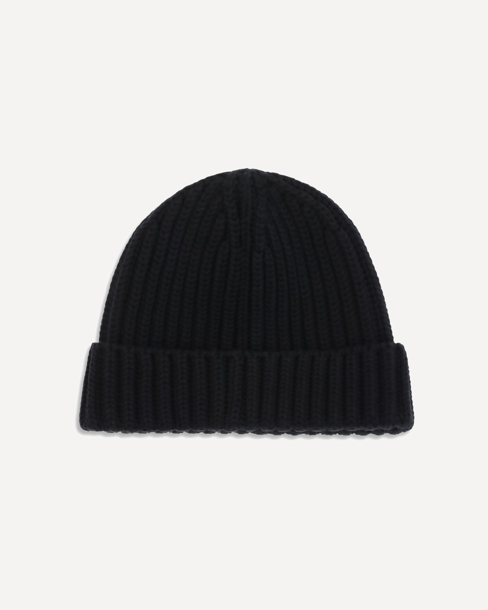 Prada Virgin Wool Ribbed Beanie Hat - alternate view