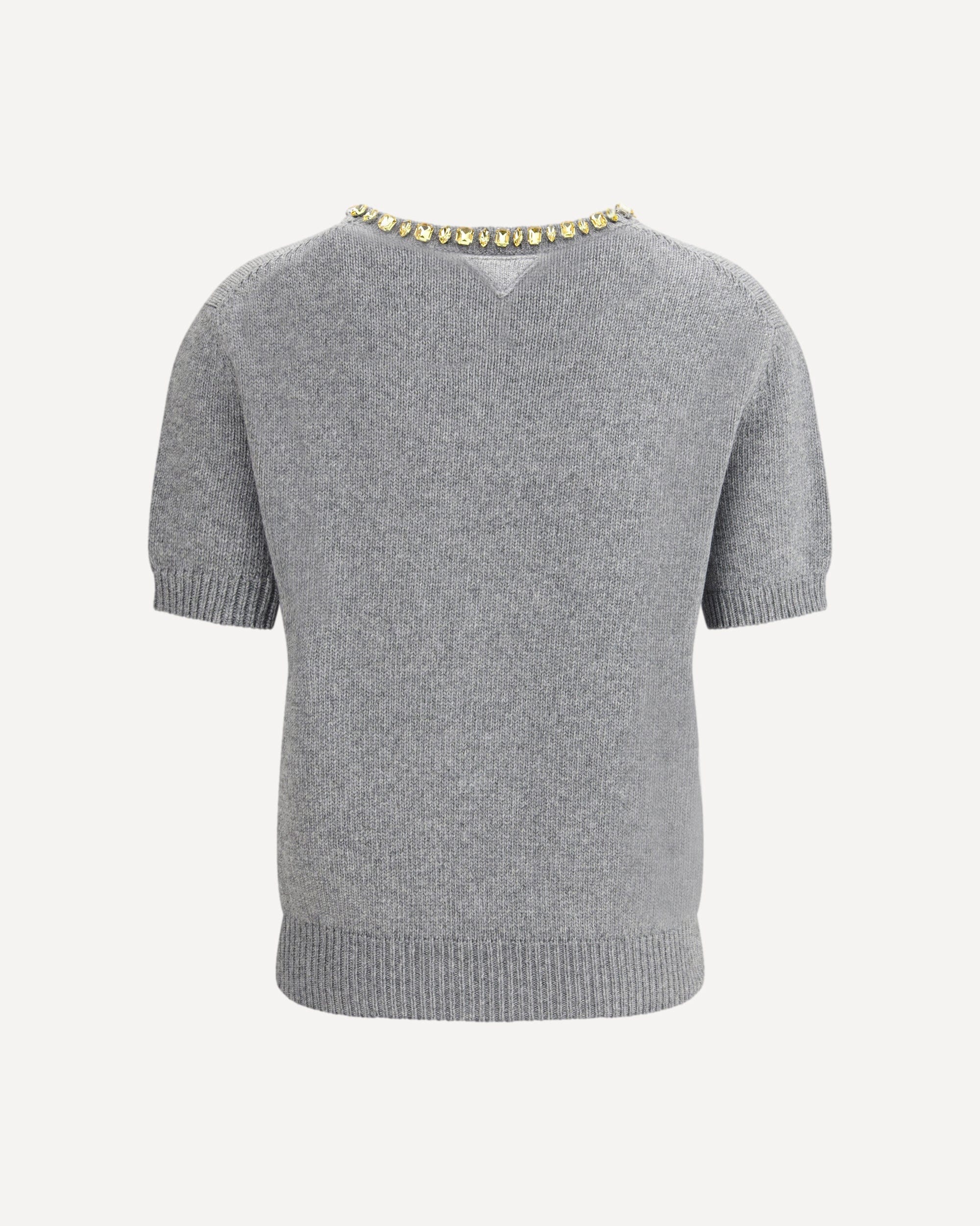 Prada Wool And Cashmere Crew-Neck Sweater - alternate view