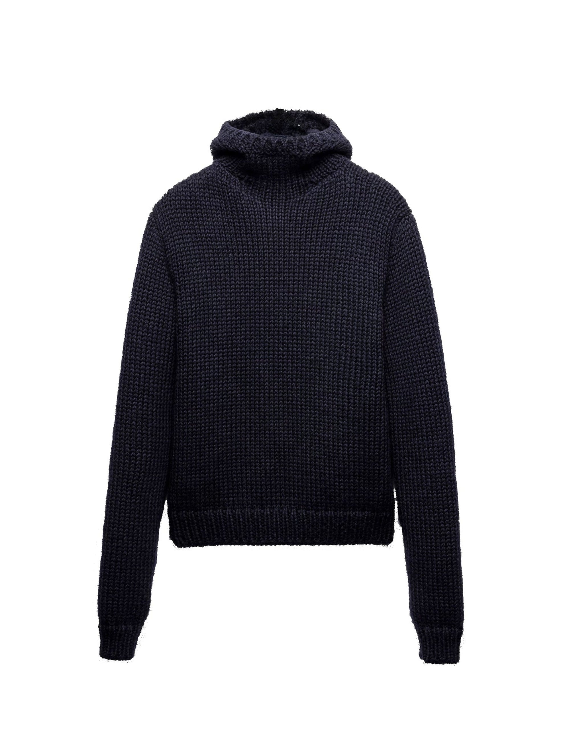 Prada Wool Hooded Sweater