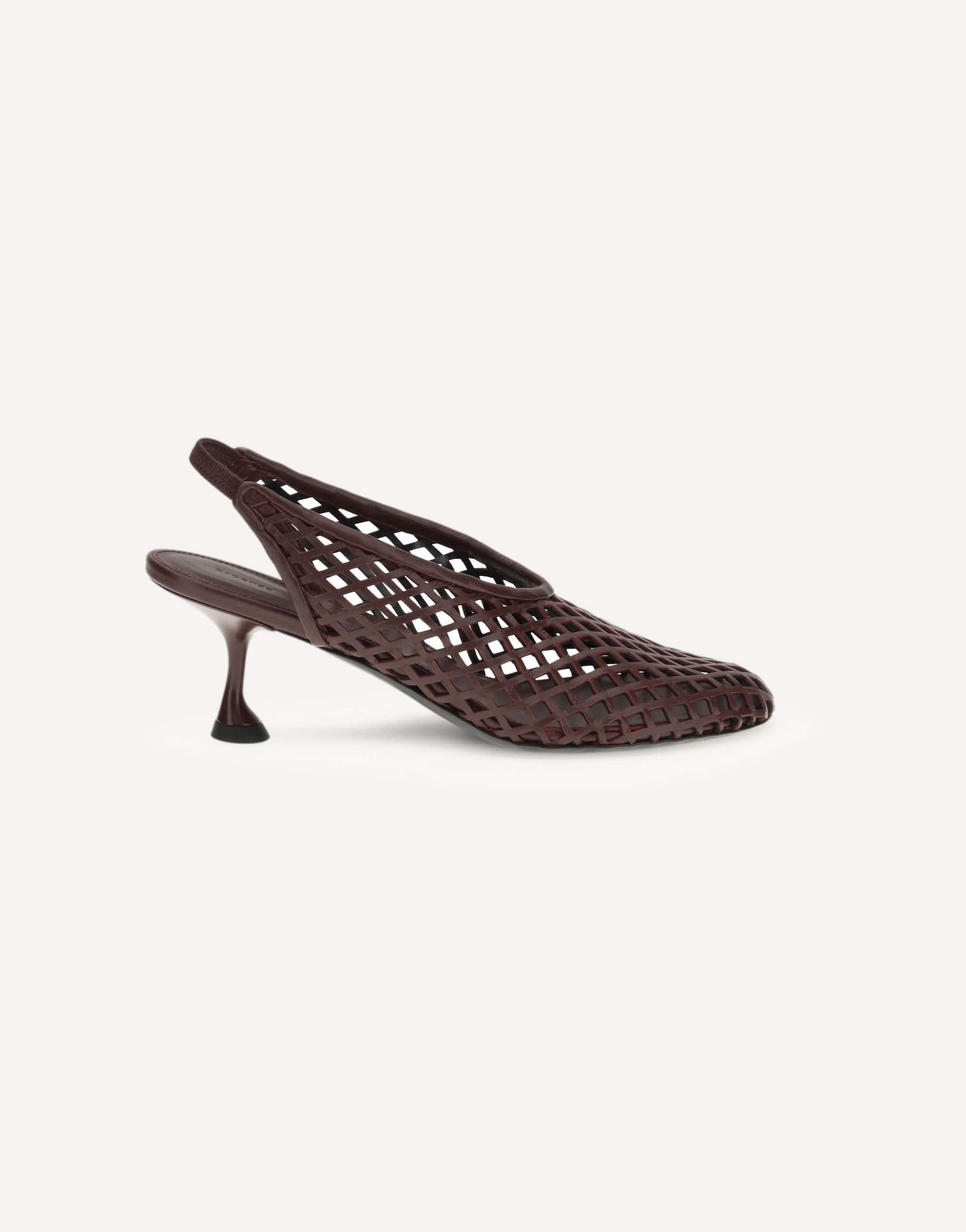 Proenza Schouler Tee Perforated Slingback Pumps