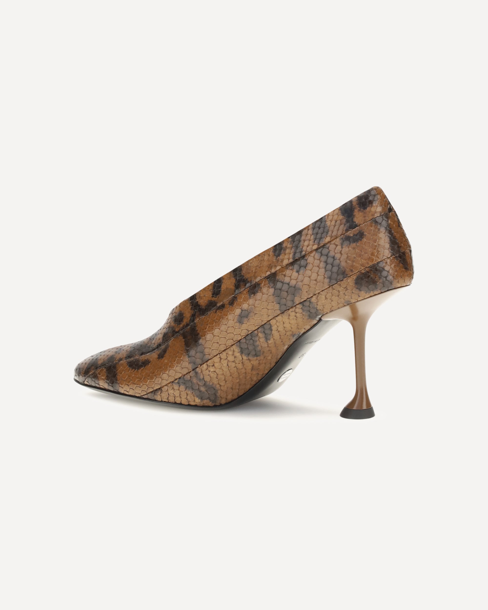 Pumps Tee Pieced con stampa pitone di Proenza Schouler