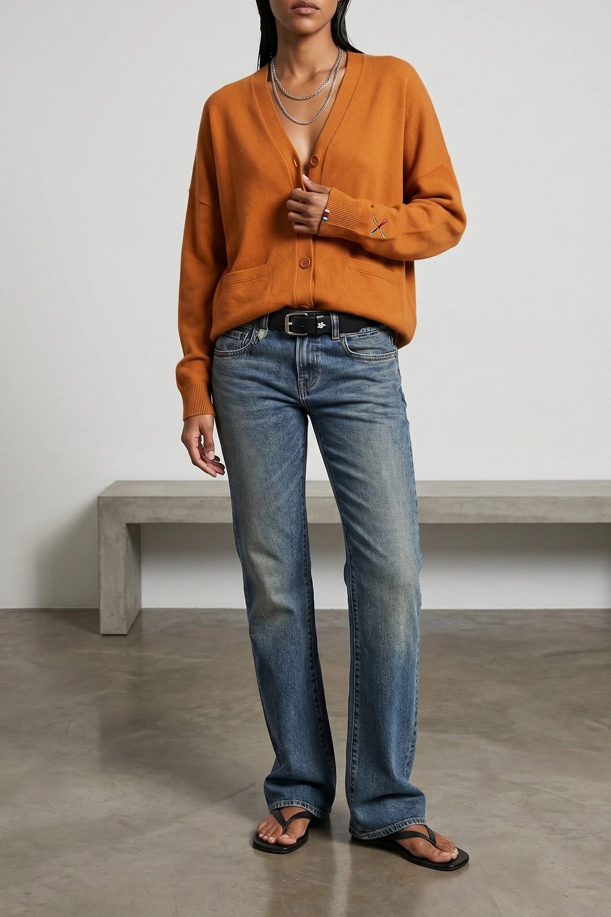 R13 R13 Boy Flare Jeans