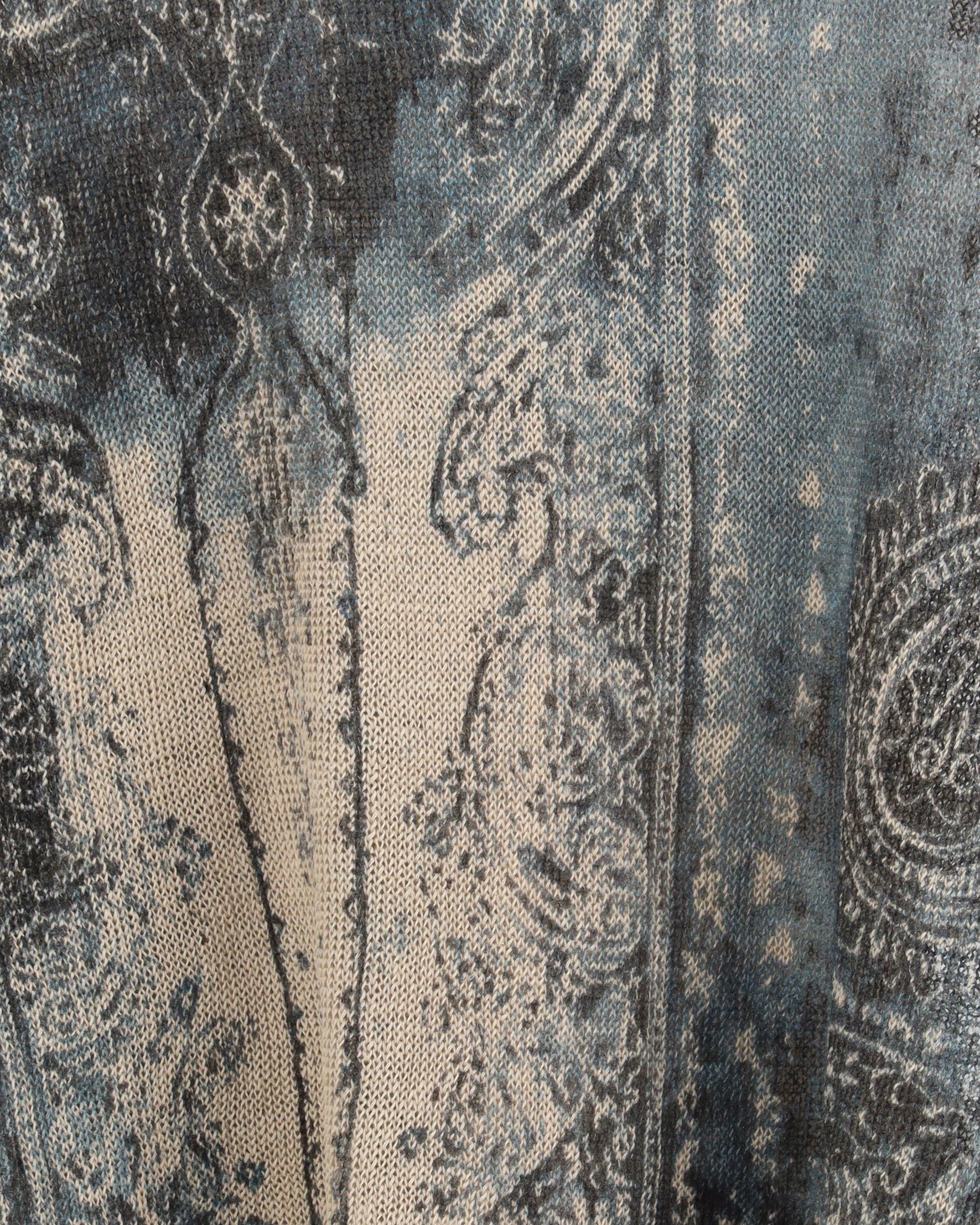 R13 Boyfriend Distressed Linen Knit Sweater