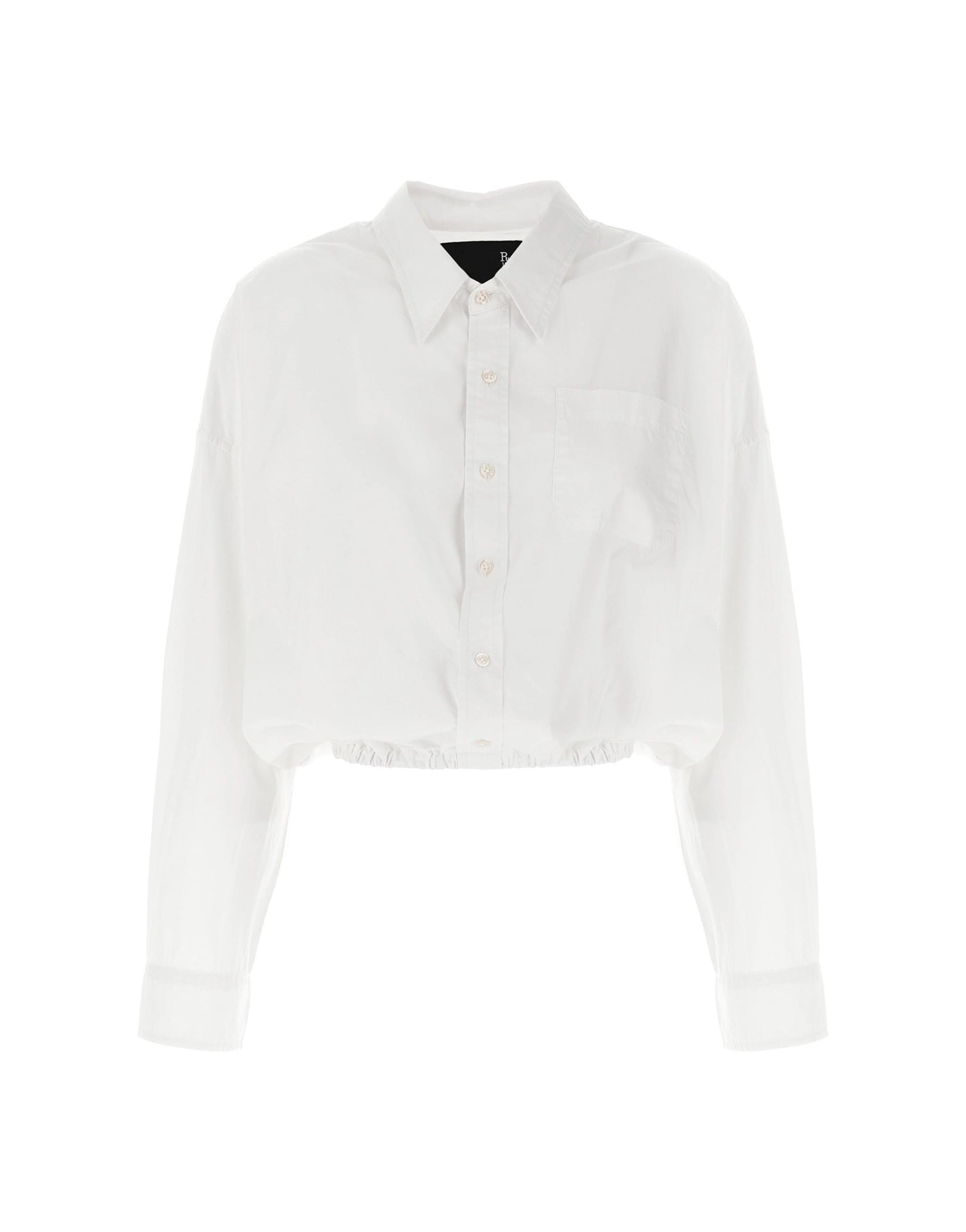 R13 R13 Crossover Bubble Shirt