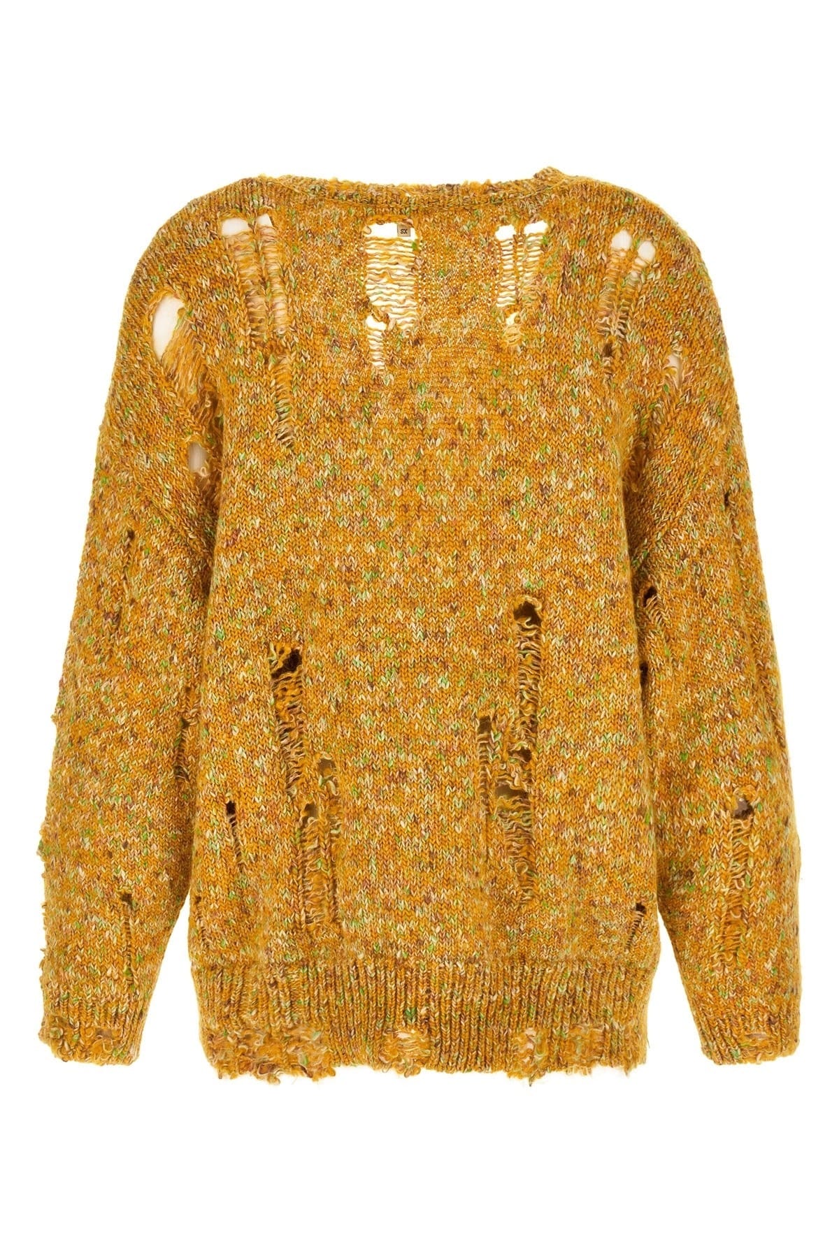 R13 R13 Torn Alpaca Blend Cardigan