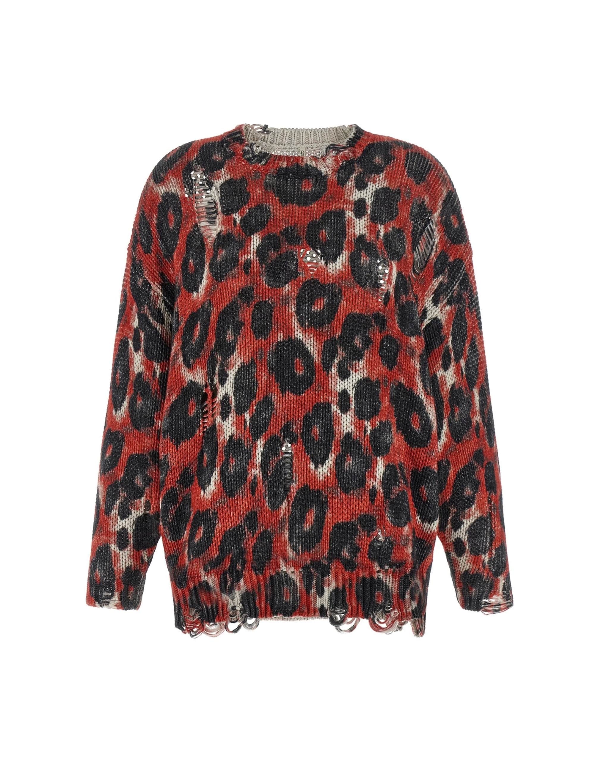 R13 R13 Torn Sweater