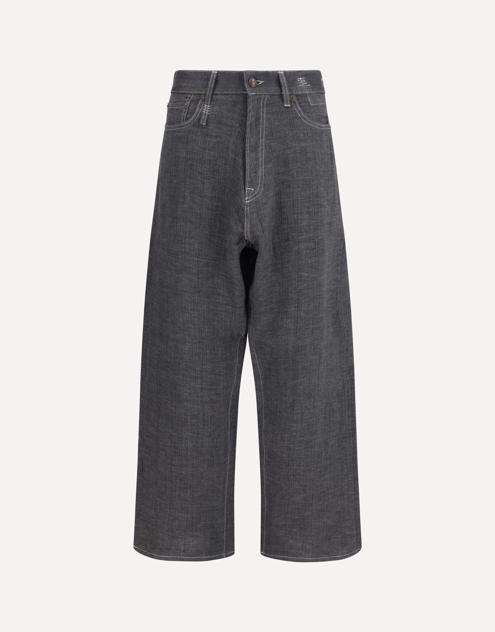 R13 Venti Linen Wide Jeans