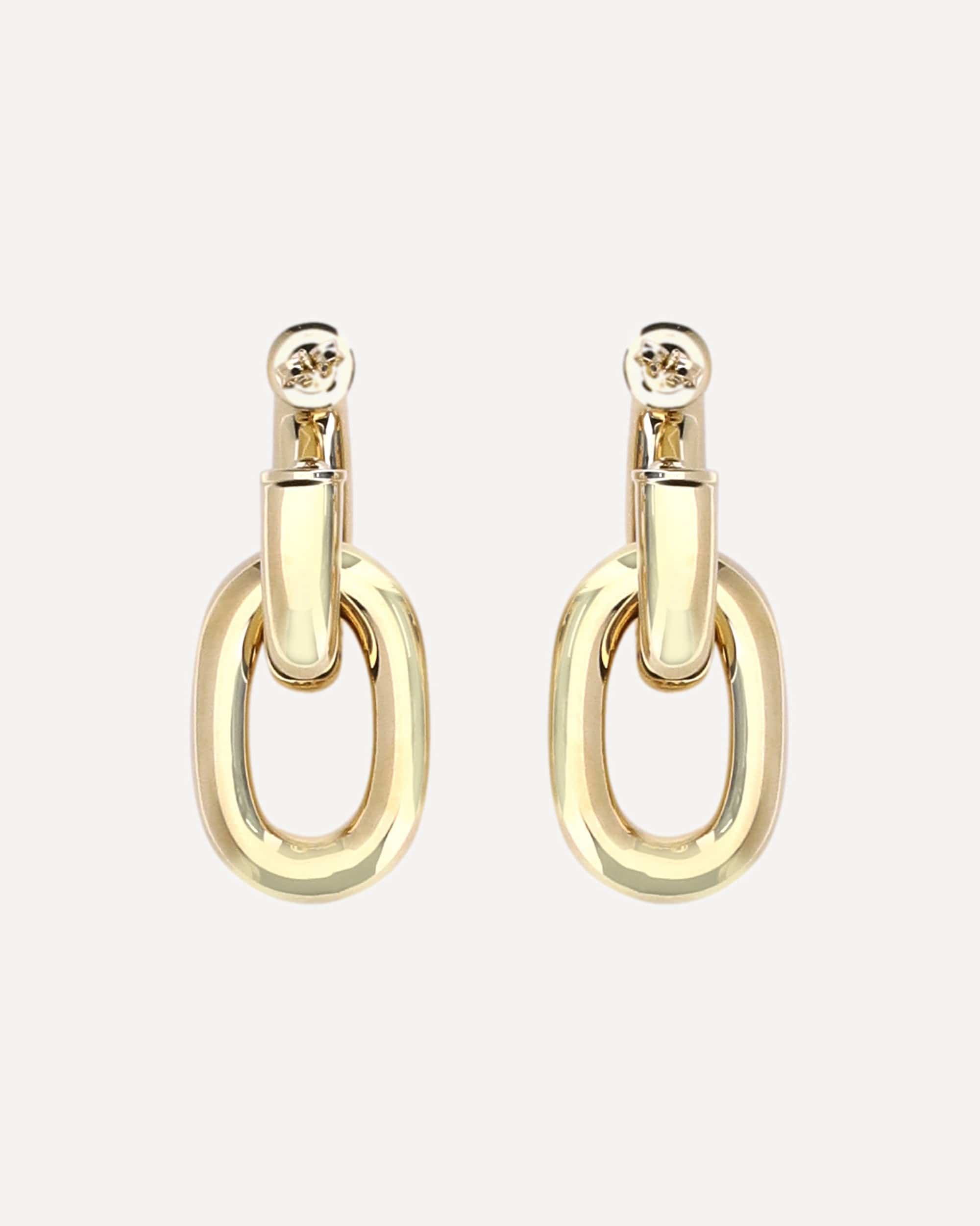 Rabanne Double Xl Link Earrings - alternate view