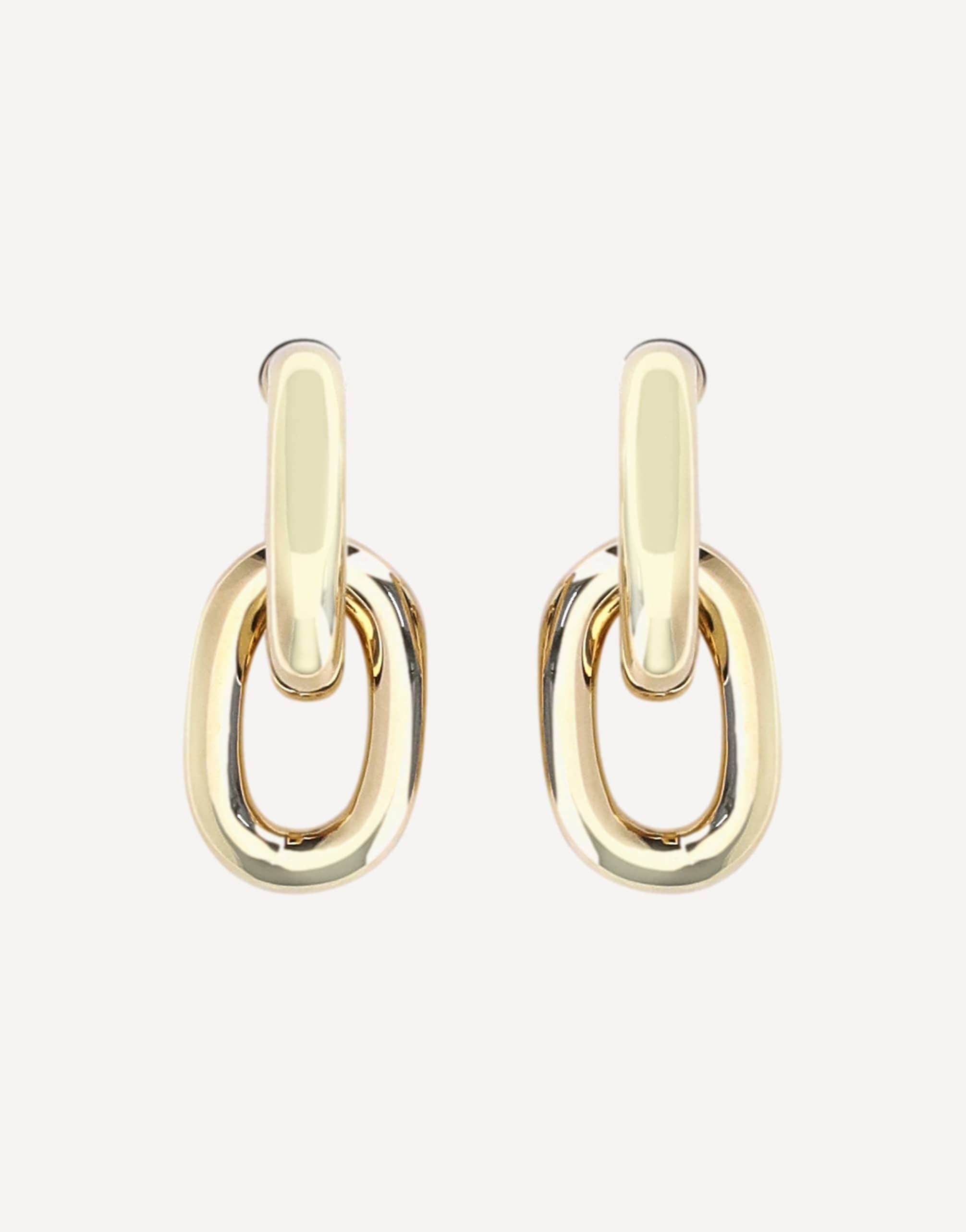 Rabanne Double Xl Link Earrings