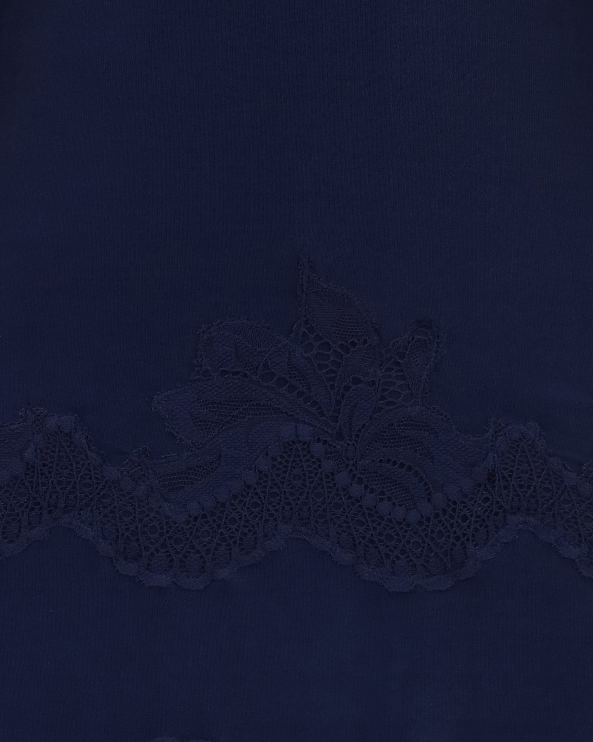Rabanne Rabanne Long Lace Jersey Dress