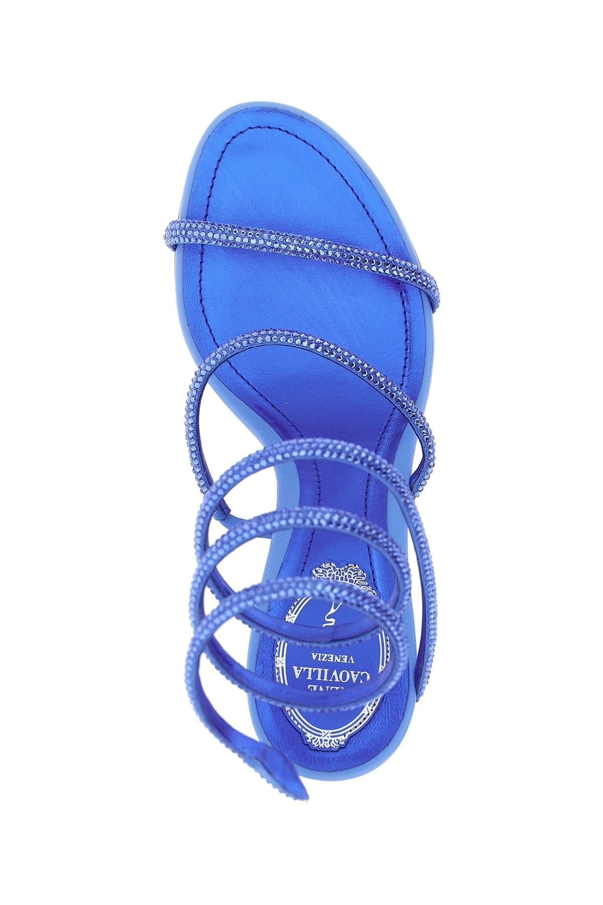 RENE CAOVILLA RENE CAOVILLA Cleo Crystal Appliqué Sandals