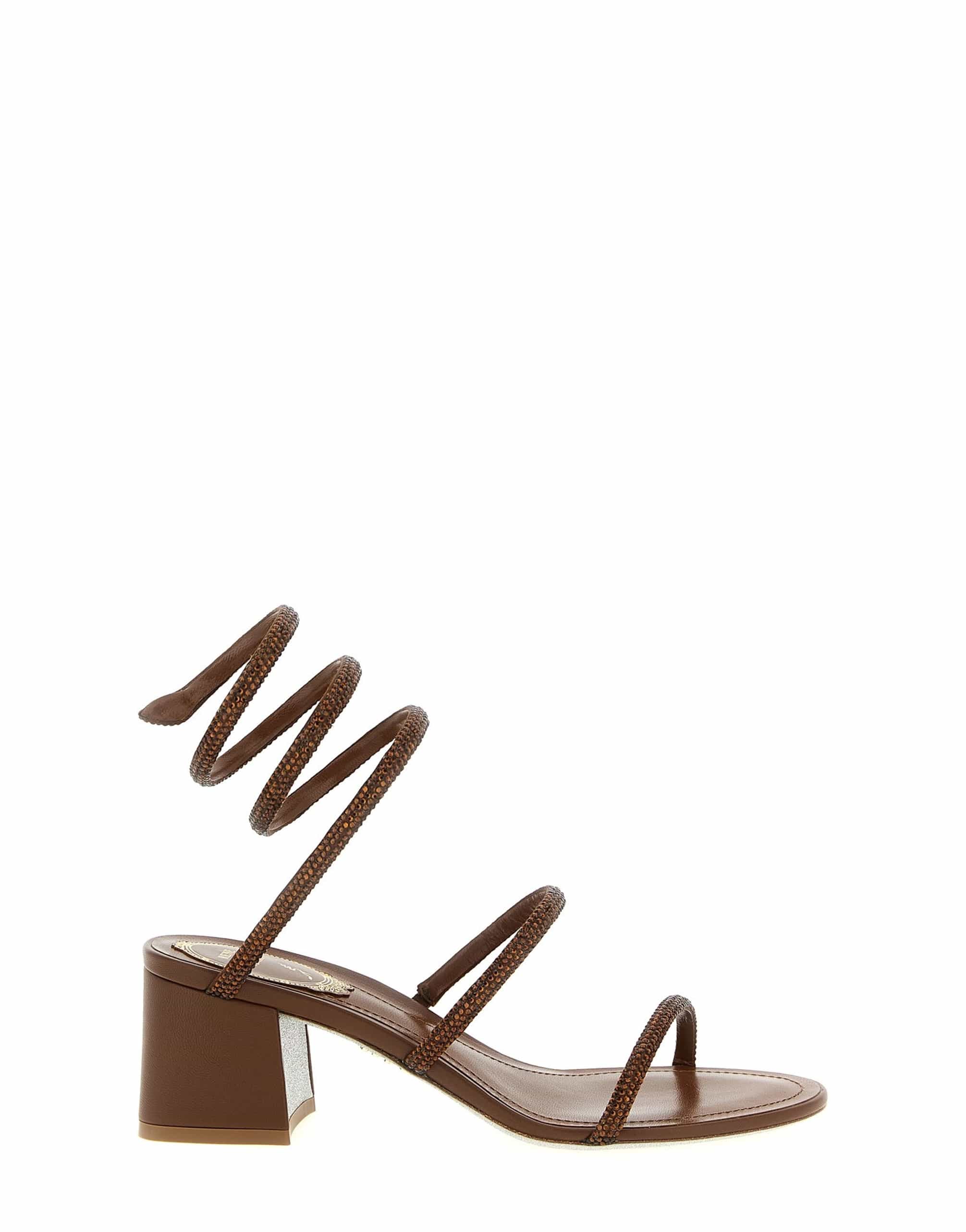 RENE CAOVILLA RENE CAOVILLA Cleo Crystal Appliqué Sandals