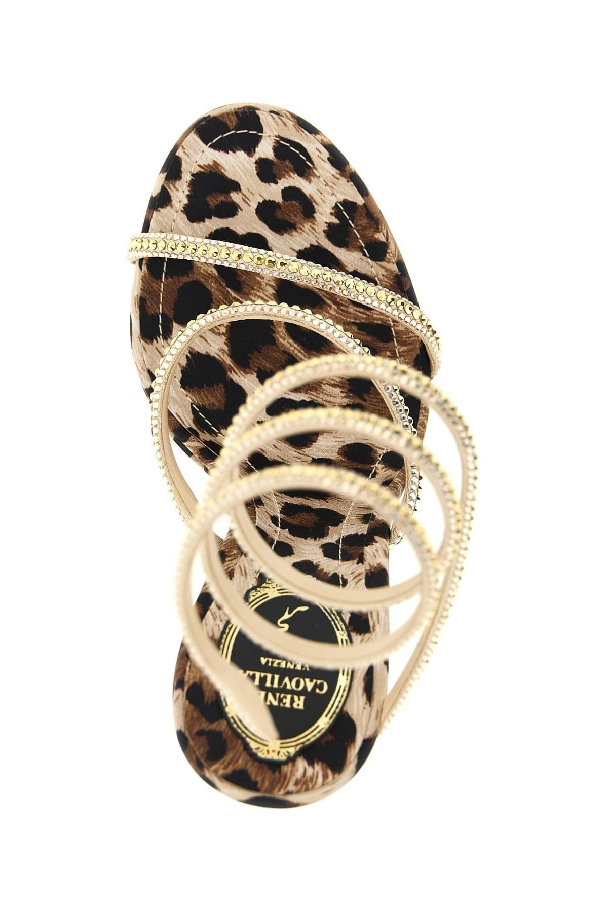 RENE CAOVILLA RENE CAOVILLA Cleo Leopard Sandals