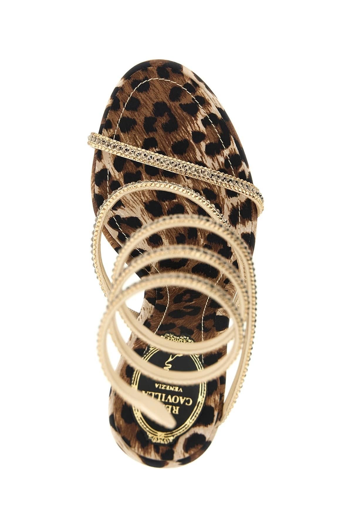 RENE CAOVILLA RENE CAOVILLA Cleo Leopard Sandals