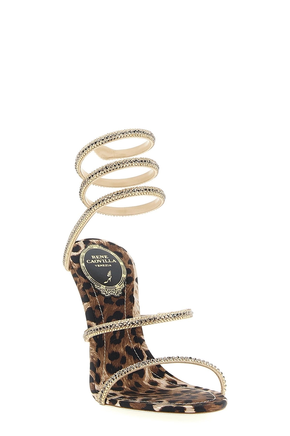 RENE CAOVILLA RENE CAOVILLA Cleo Leopard Sandals
