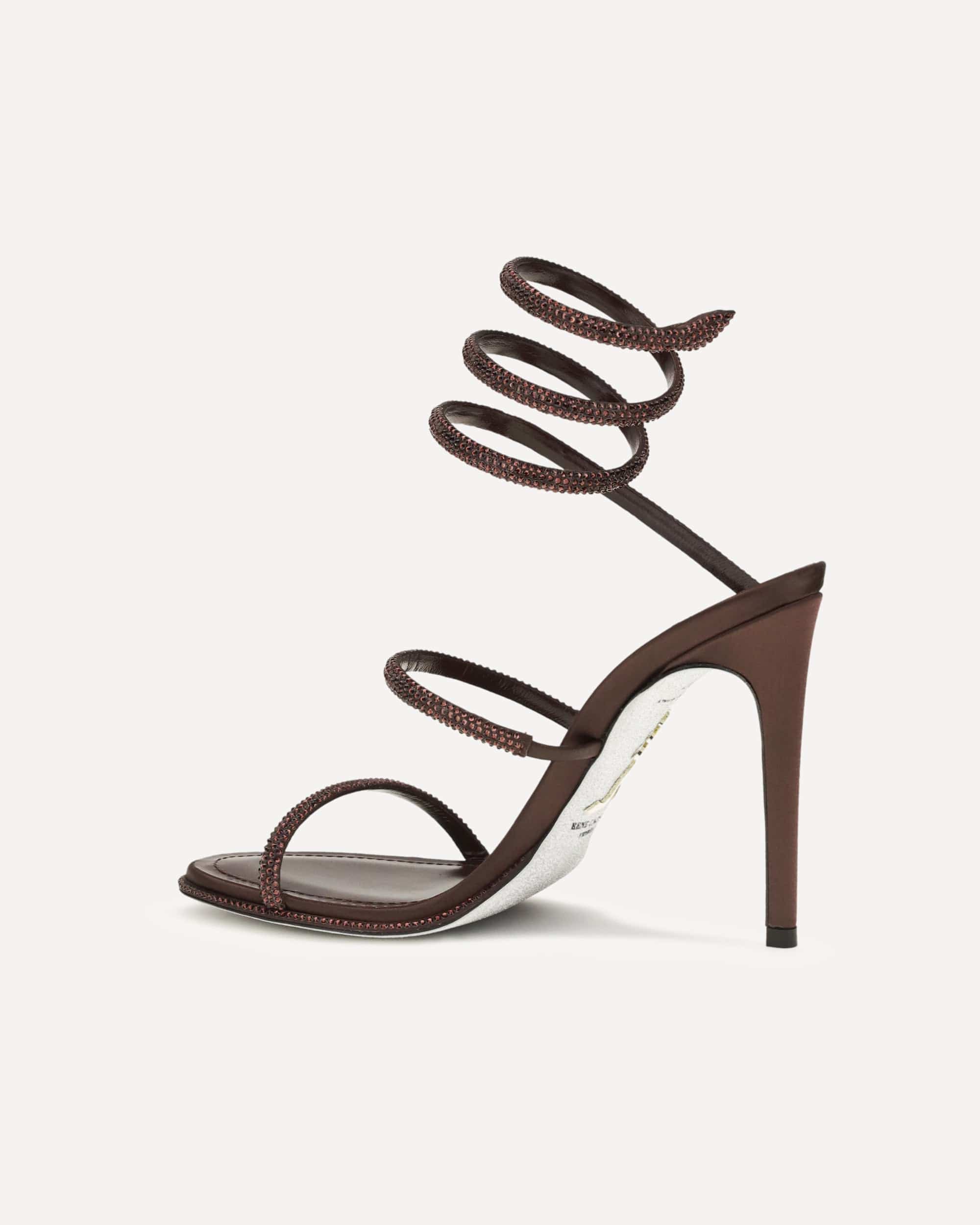 RENE CAOVILLA RENE CAOVILLA Cleo Satin Sandals