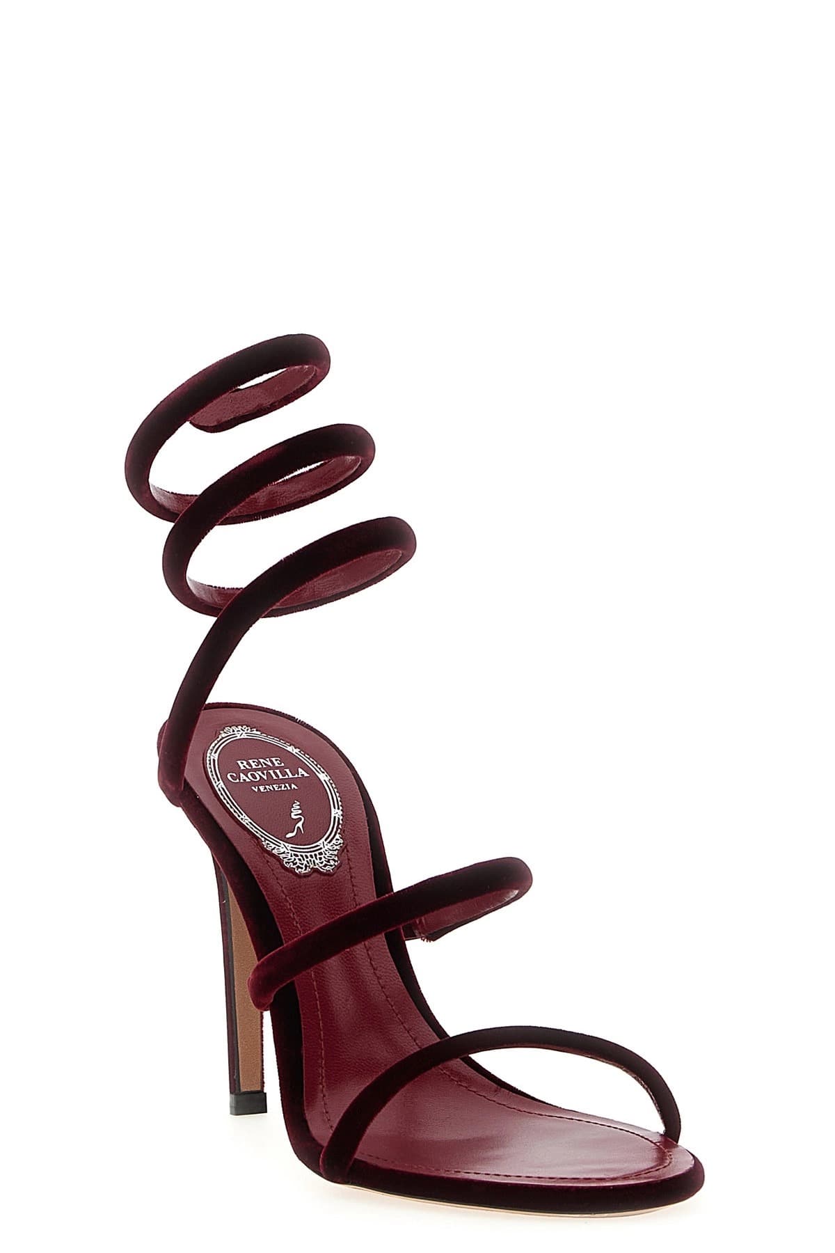 RENE CAOVILLA Cleo Samt-Sandalen - alternate view