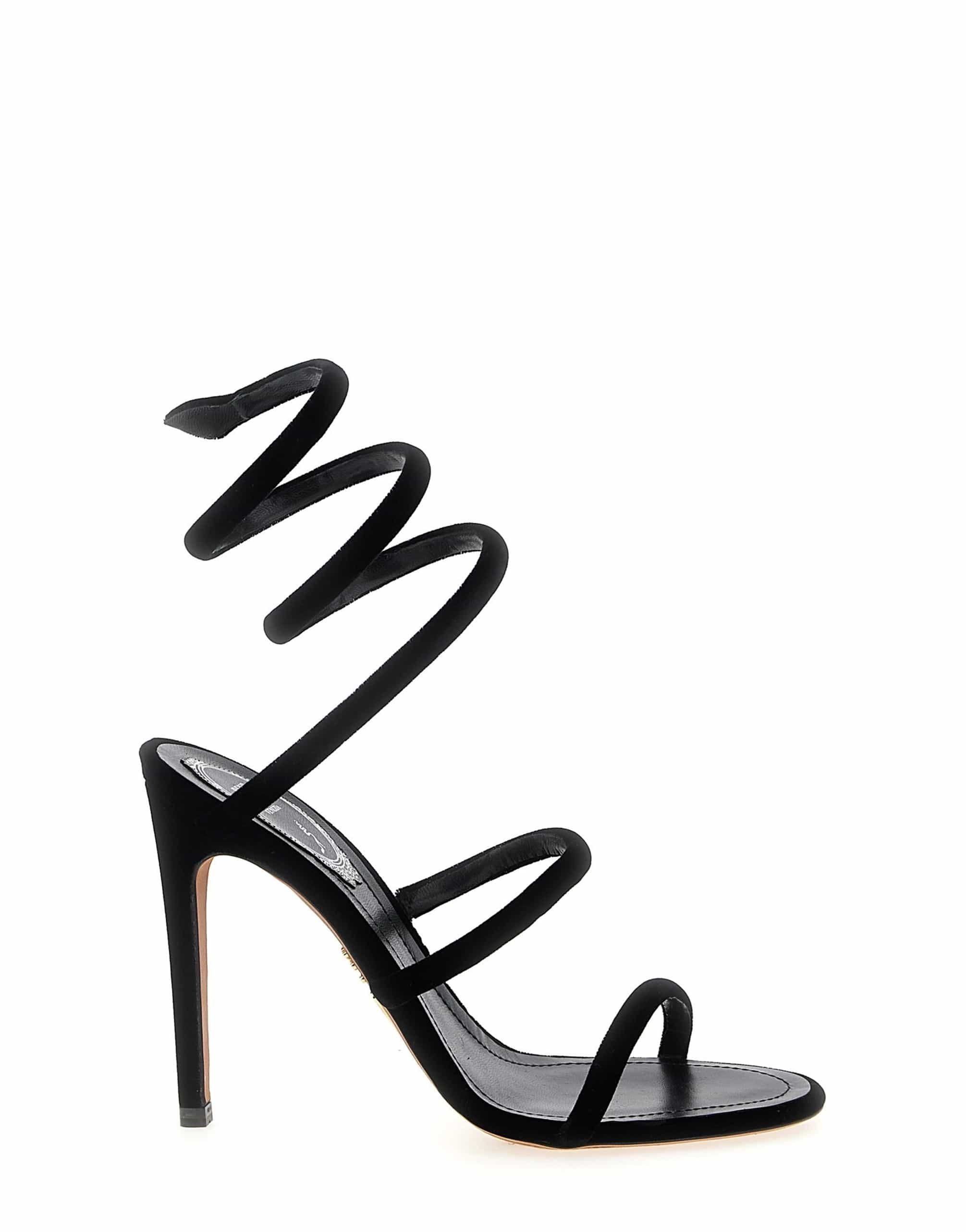 RENE CAOVILLA RENE CAOVILLA Cleo Velvet Sandals