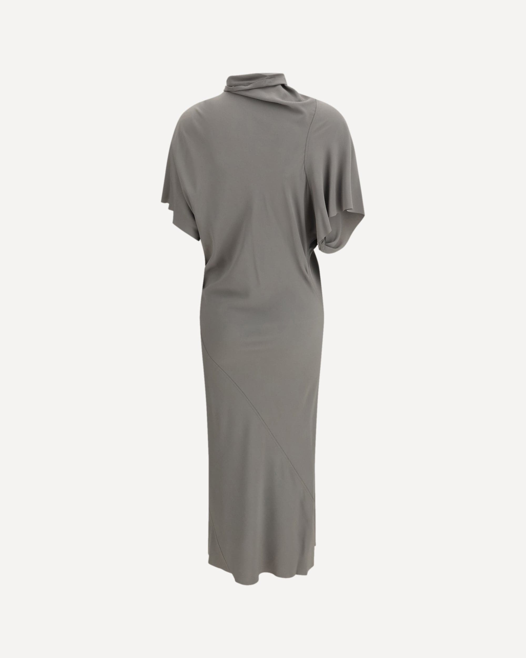 فستان ميدي غير متماثل - alternate view