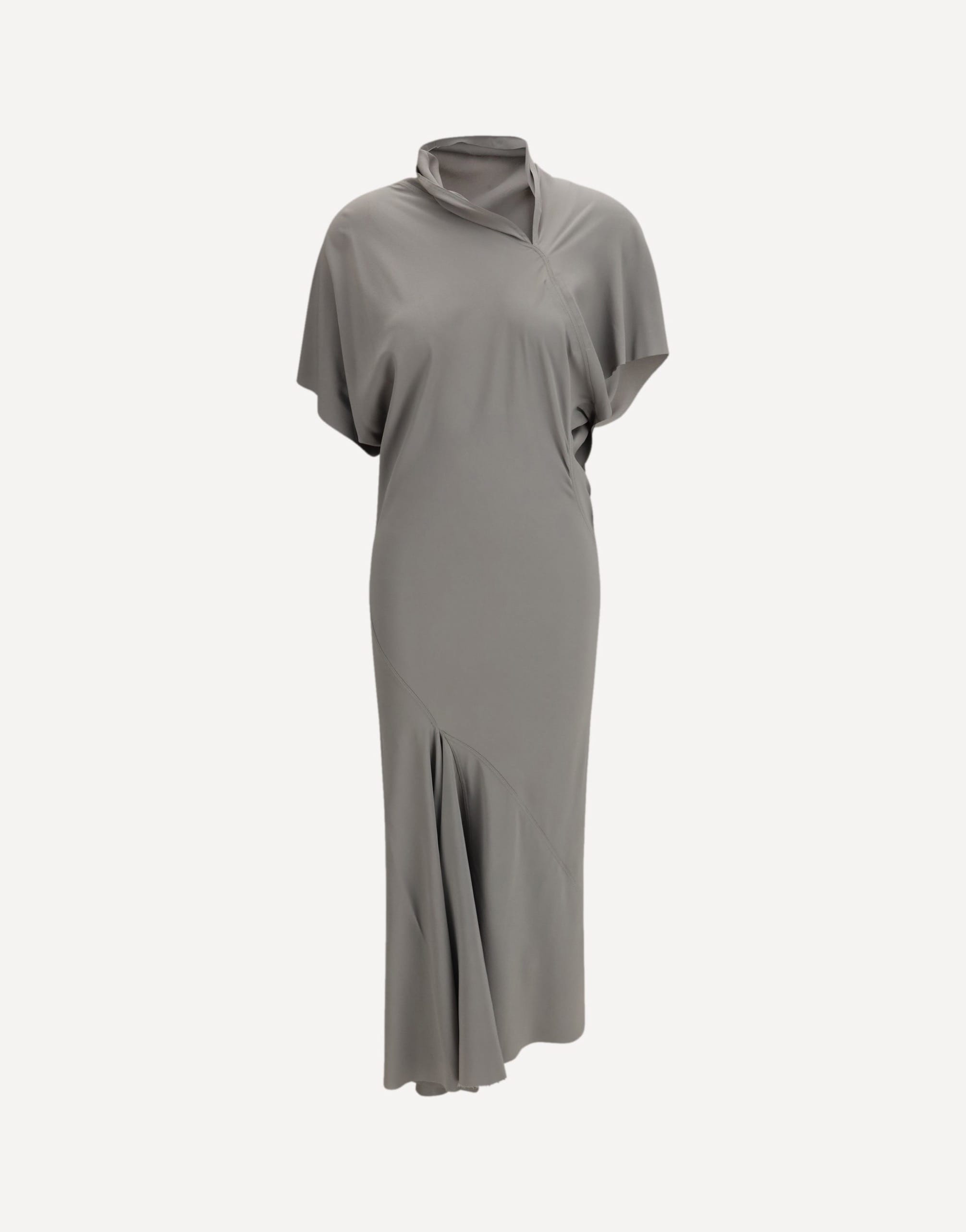 Rick Owens Asymmetrical Midi Dress