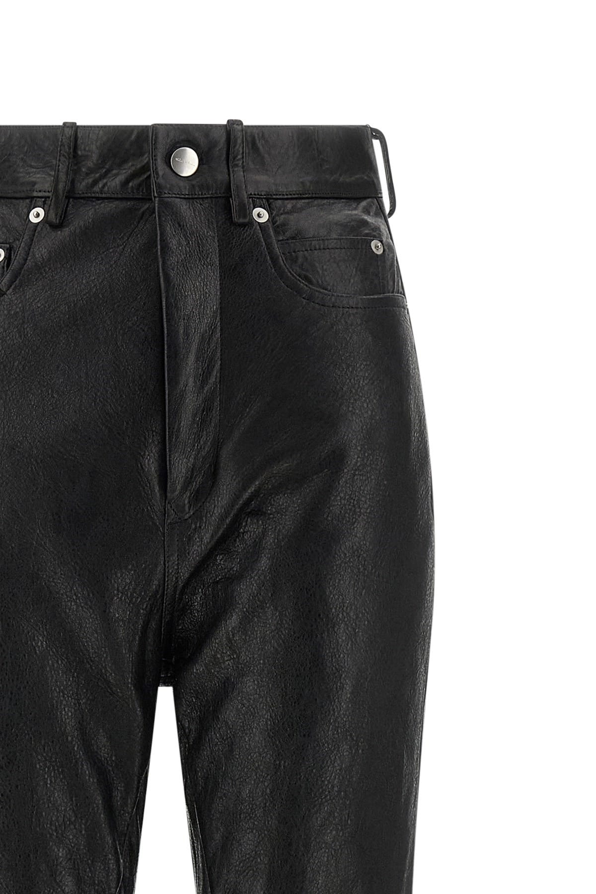 Rick Owens Rick Owens Bolan Bootcut Leather Pants