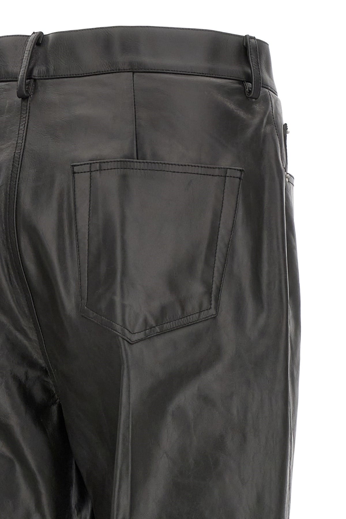 Rick Owens Rick Owens Bolan Cargo Leather Pants