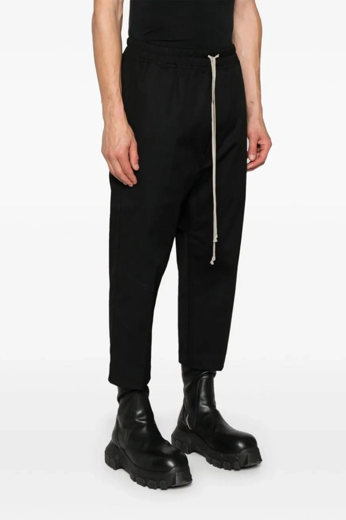 Rick Owens Drawstring Cropped Pants - alternate view