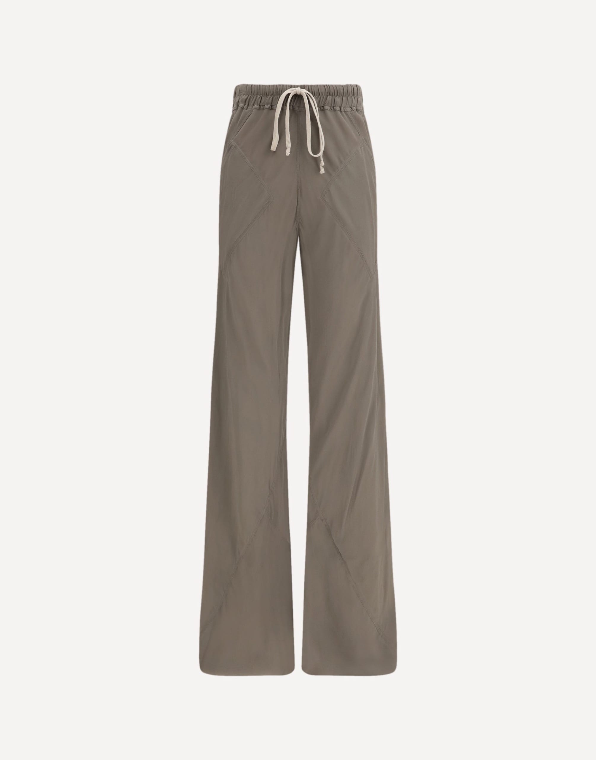 Rick Owens Drawstring Pants With Asymmetrical Pockets