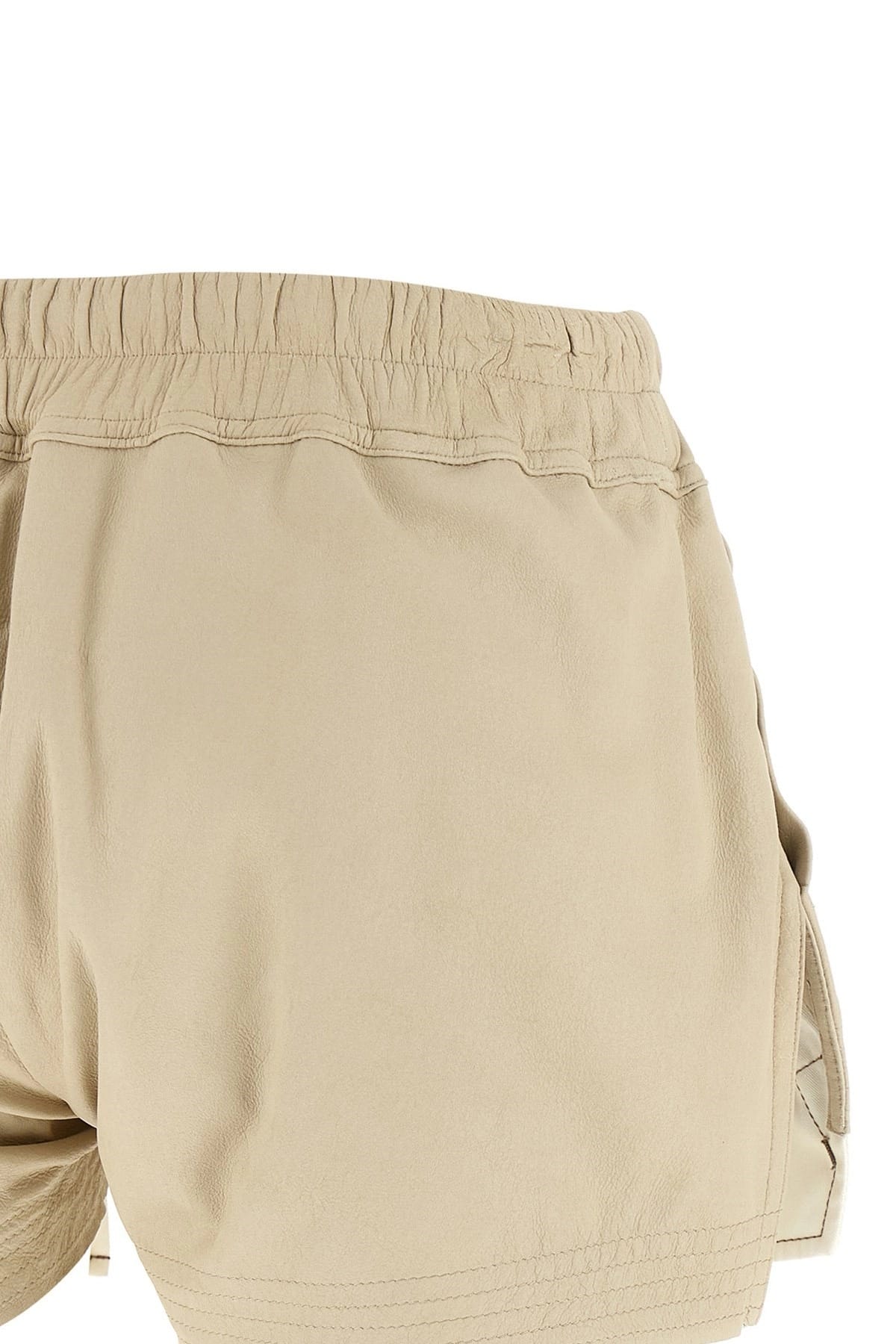 Rick Owens Rick Owens Fog Boxers Leather Shorts
