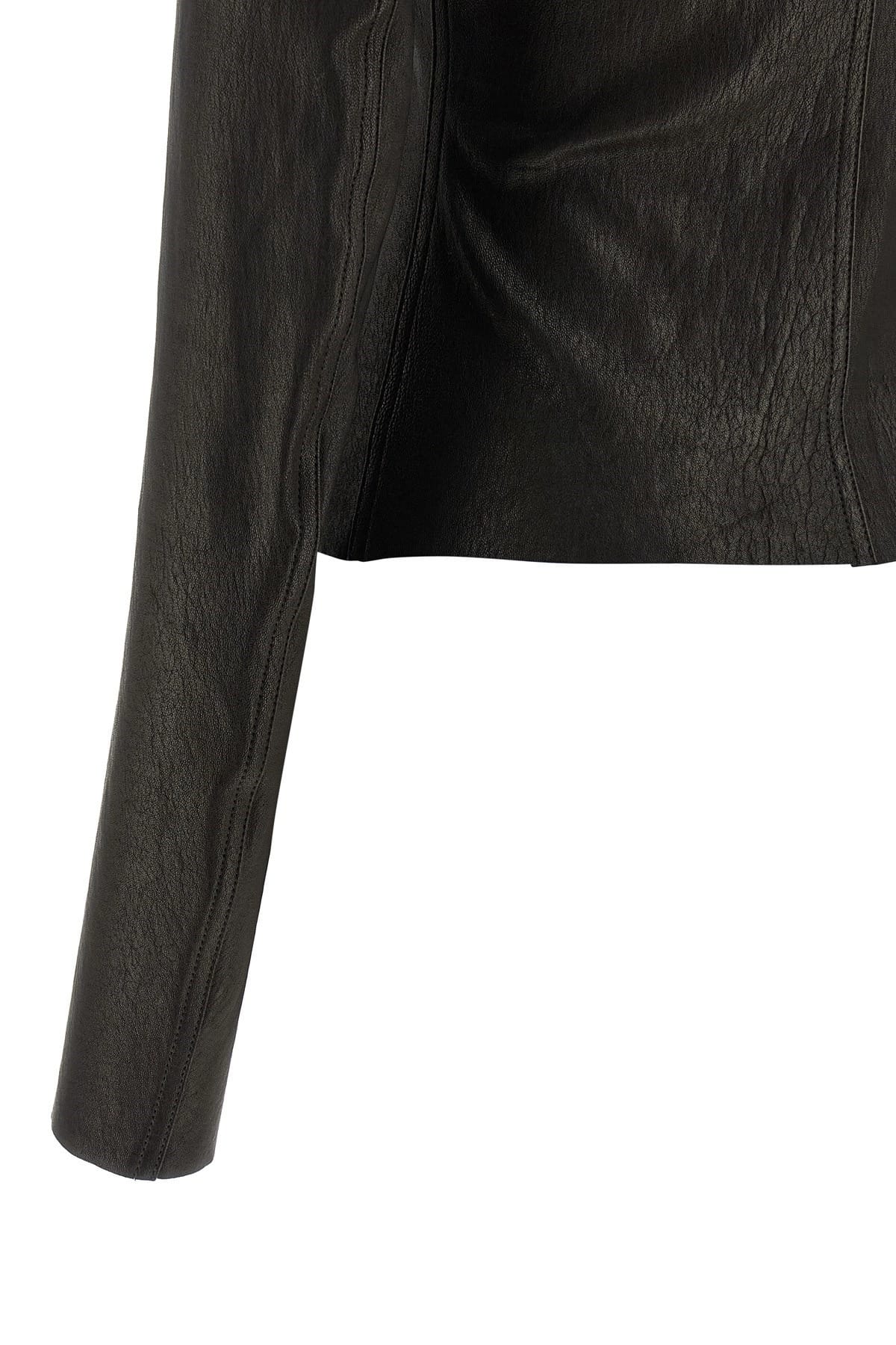 Rick Owens Rick Owens Gary Leather Jacket