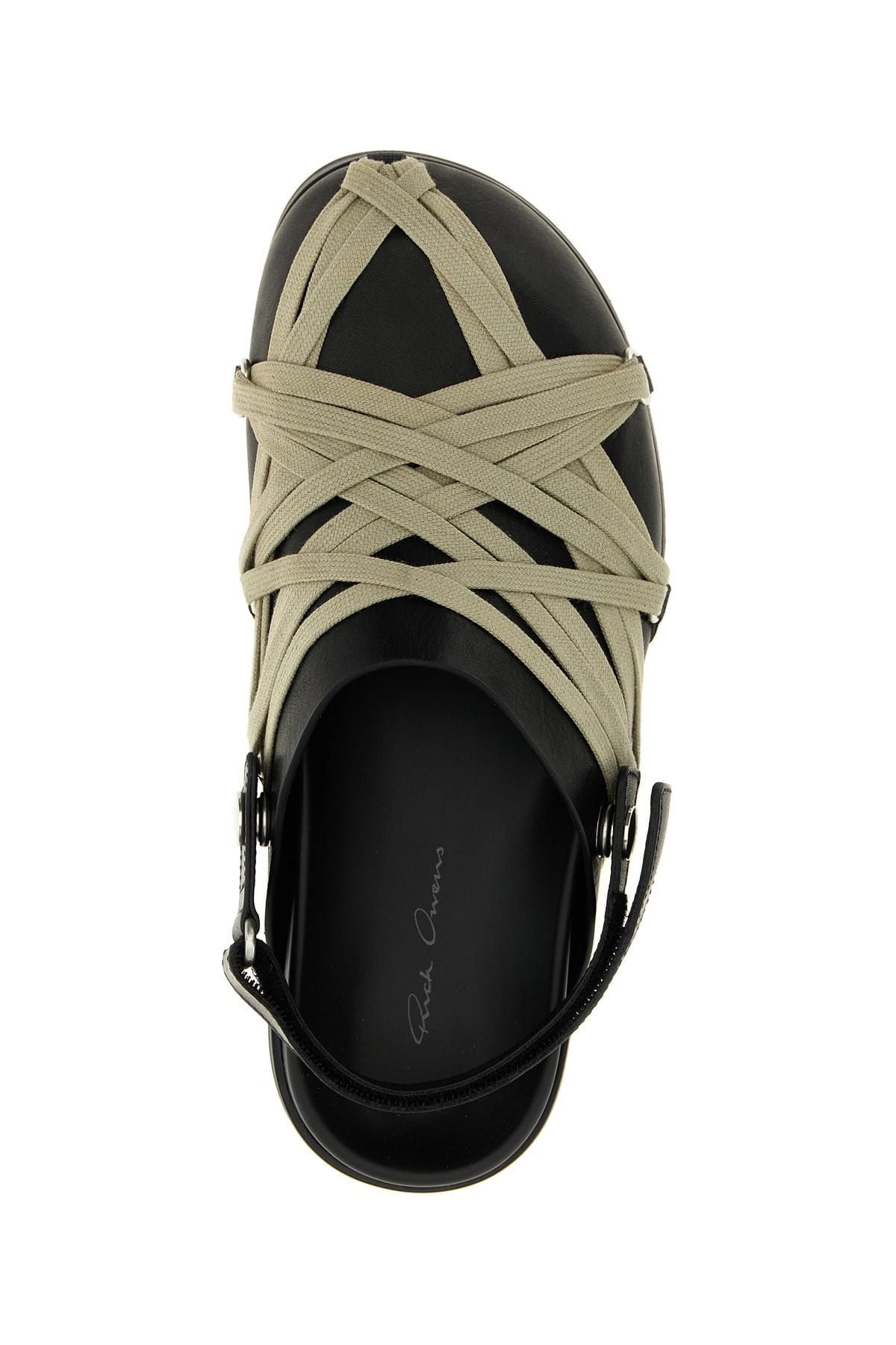Rick Owens Rick Owens Granola Leather Sabots