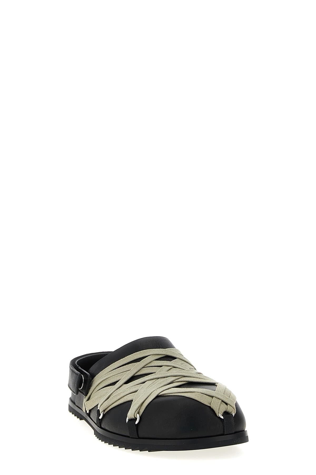 Rick Owens Granola Leather Sabots - alternate view