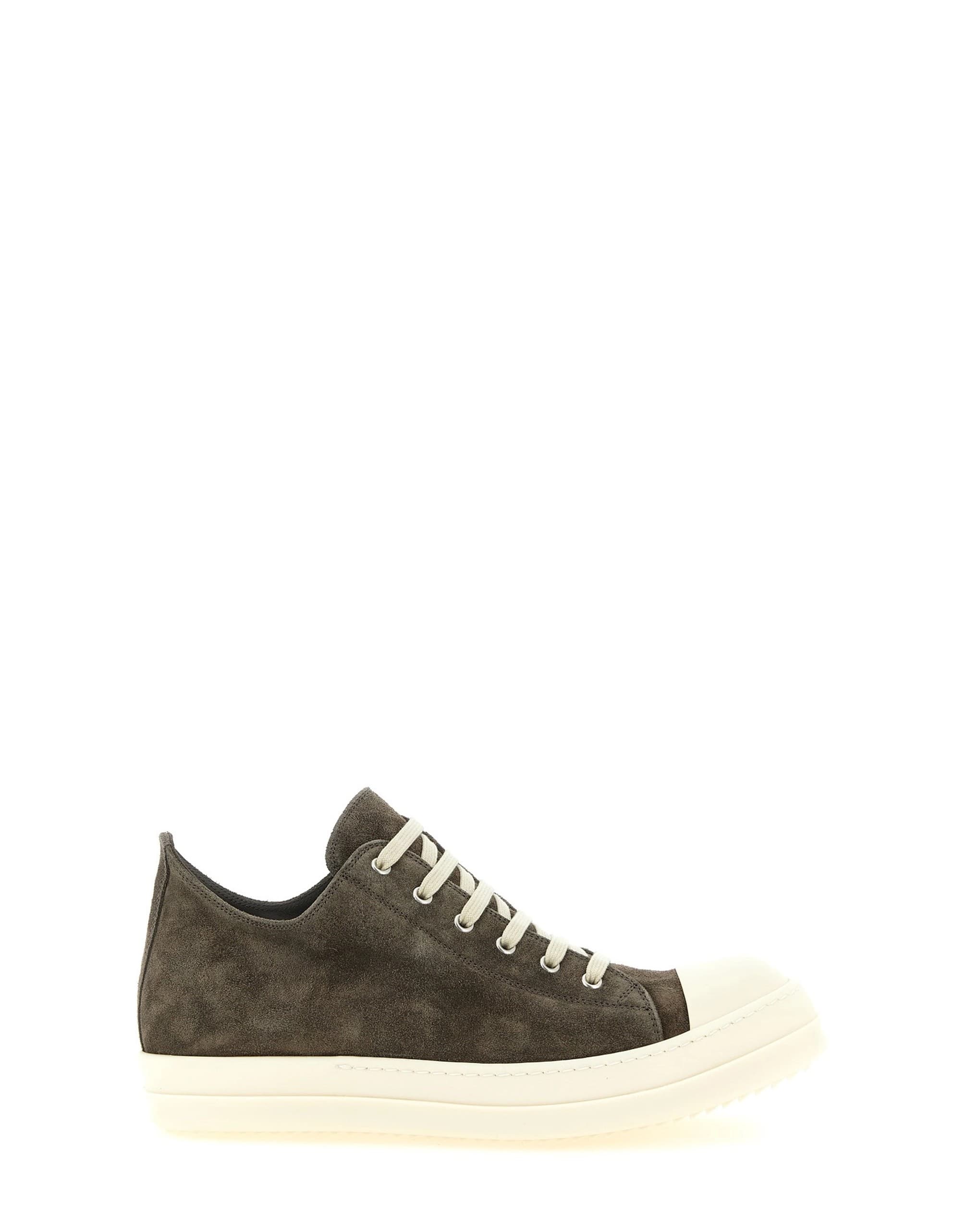 Rick Owens Rick Owens Low Sneaks Suede Sneakers
